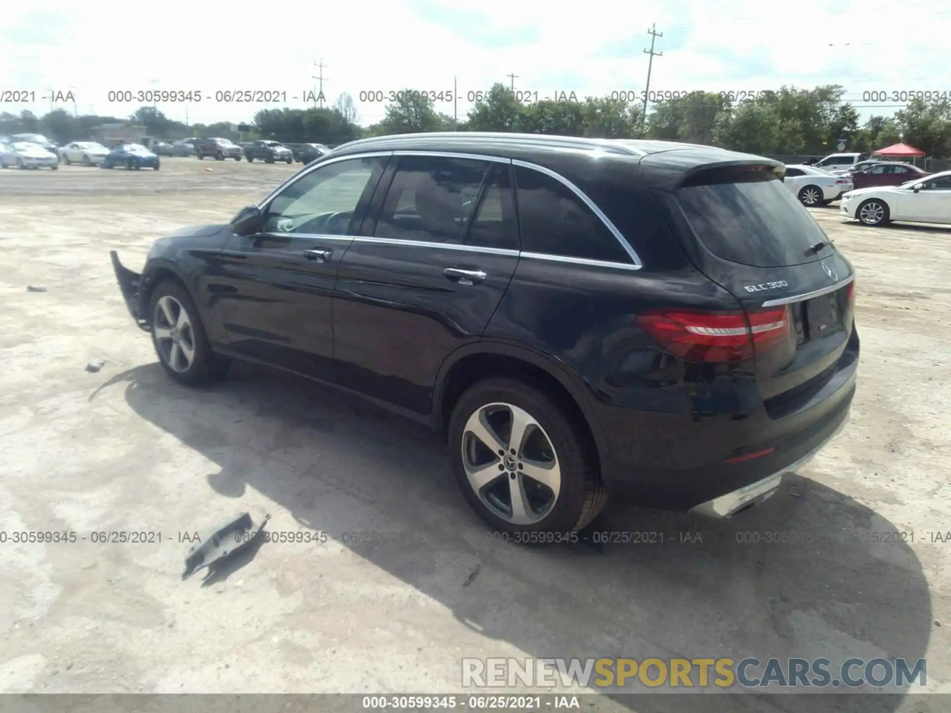 3 Photograph of a damaged car WDC0G4JB7K1000975 MERCEDES-BENZ GLC 2019