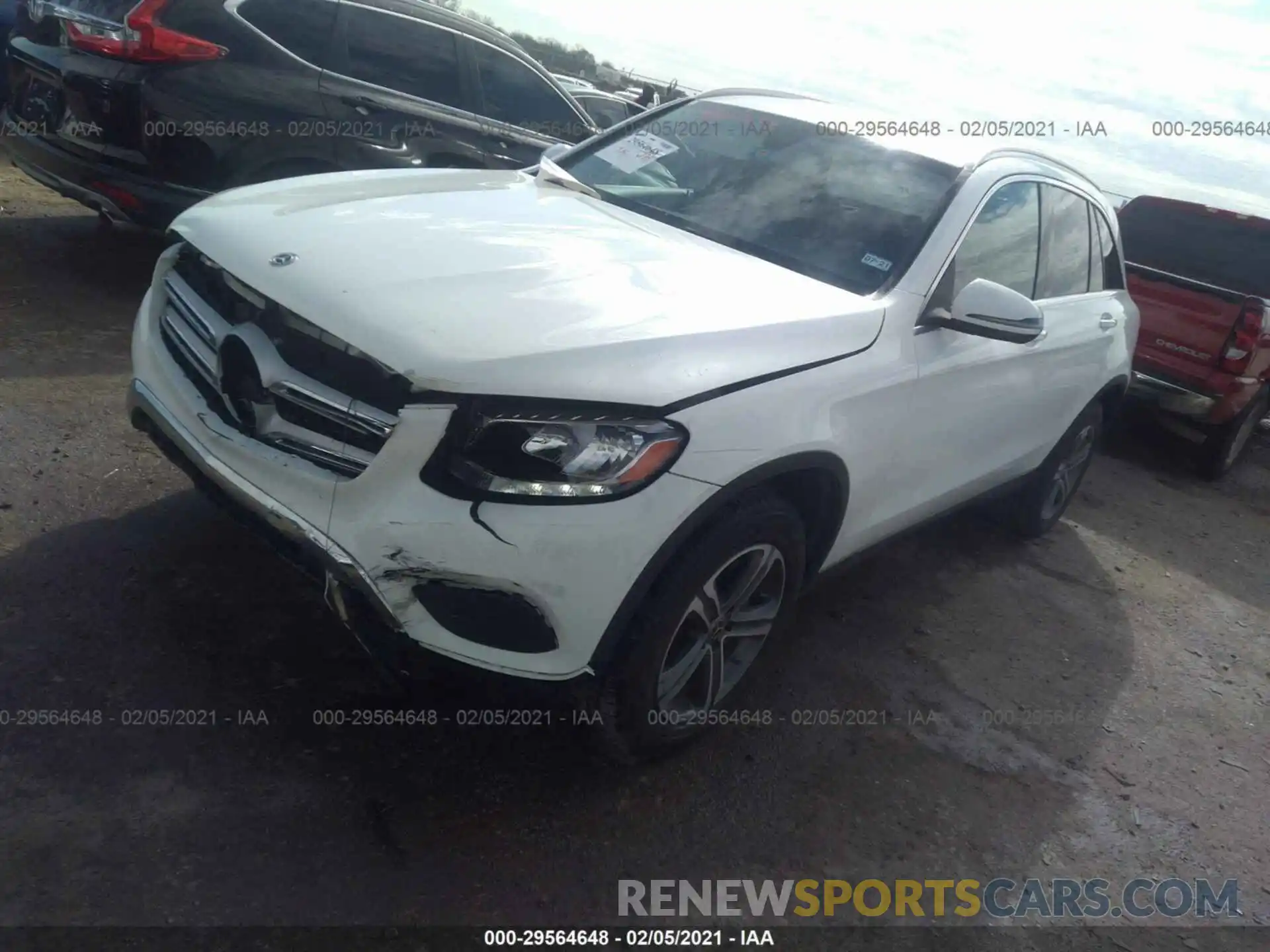 2 Photograph of a damaged car WDC0G4JB7K1005528 MERCEDES-BENZ GLC 2019