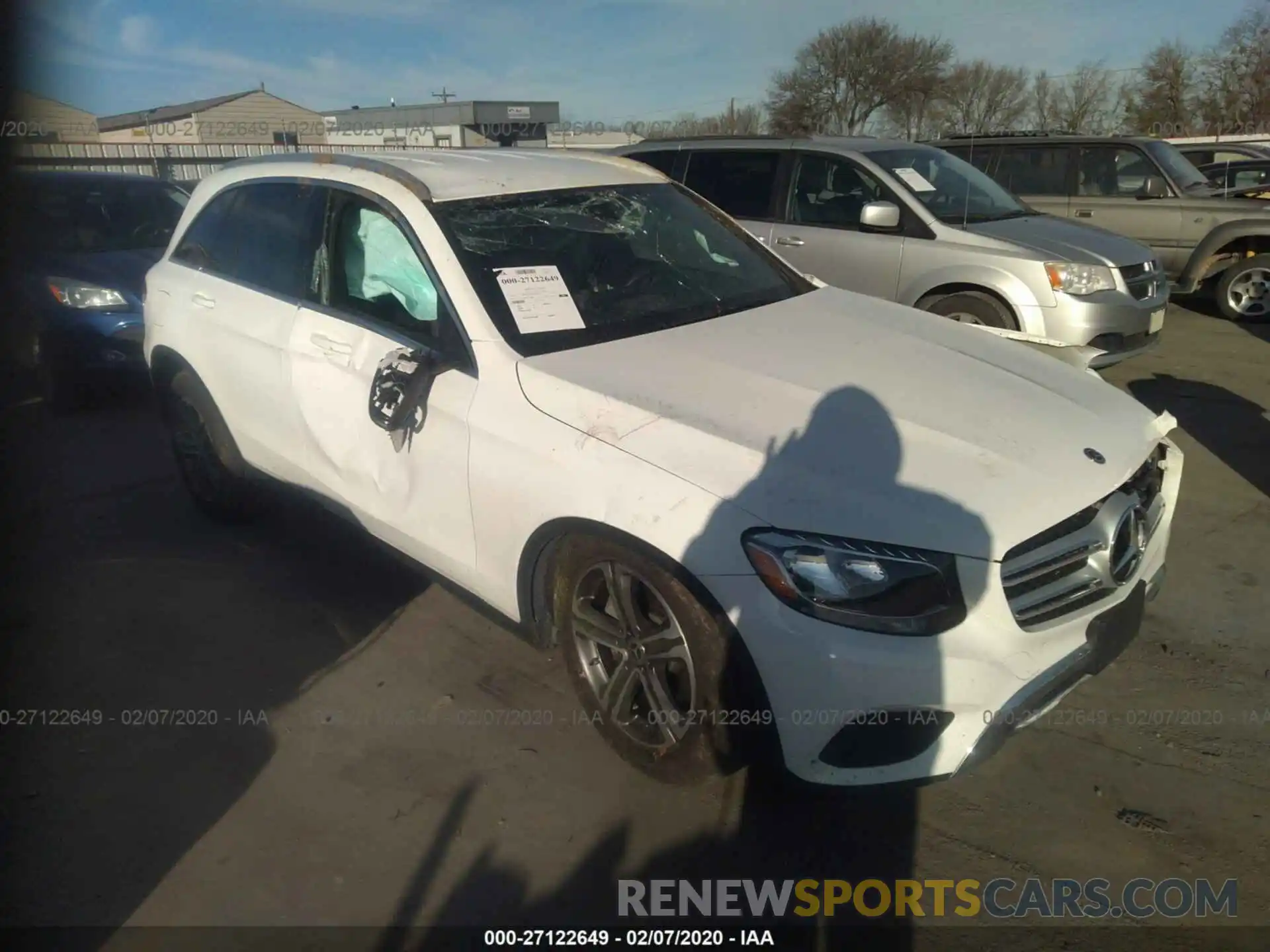 1 Photograph of a damaged car WDC0G4JB7KF546680 MERCEDES-BENZ GLC 2019