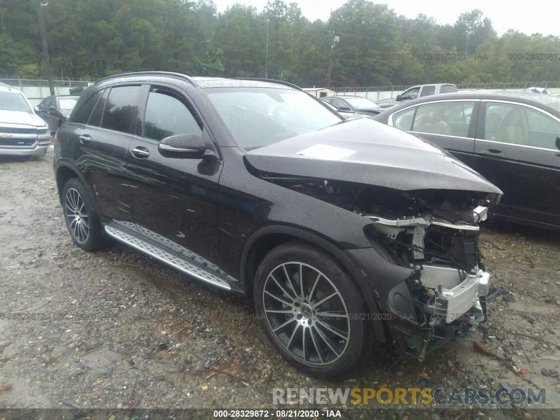 1 Photograph of a damaged car WDC0G4JB7KF596091 MERCEDES-BENZ GLC 2019