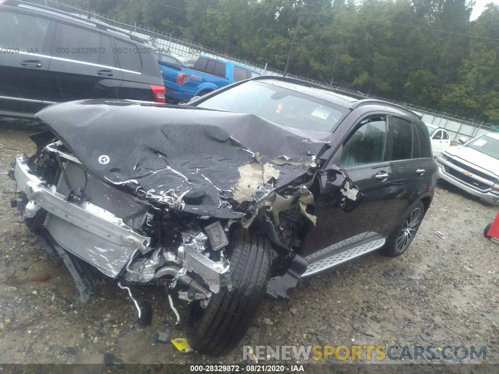 2 Photograph of a damaged car WDC0G4JB7KF596091 MERCEDES-BENZ GLC 2019