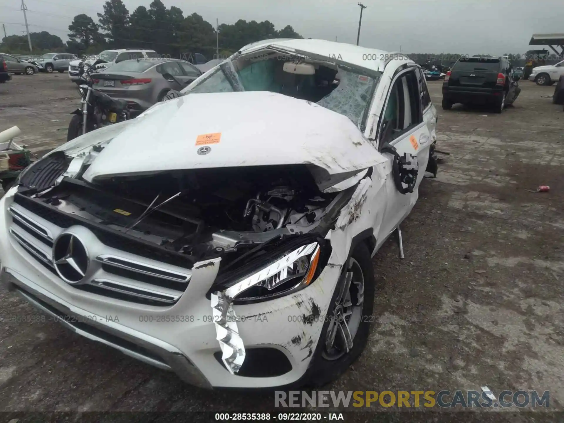 6 Photograph of a damaged car WDC0G4JB7KF618672 MERCEDES-BENZ GLC 2019