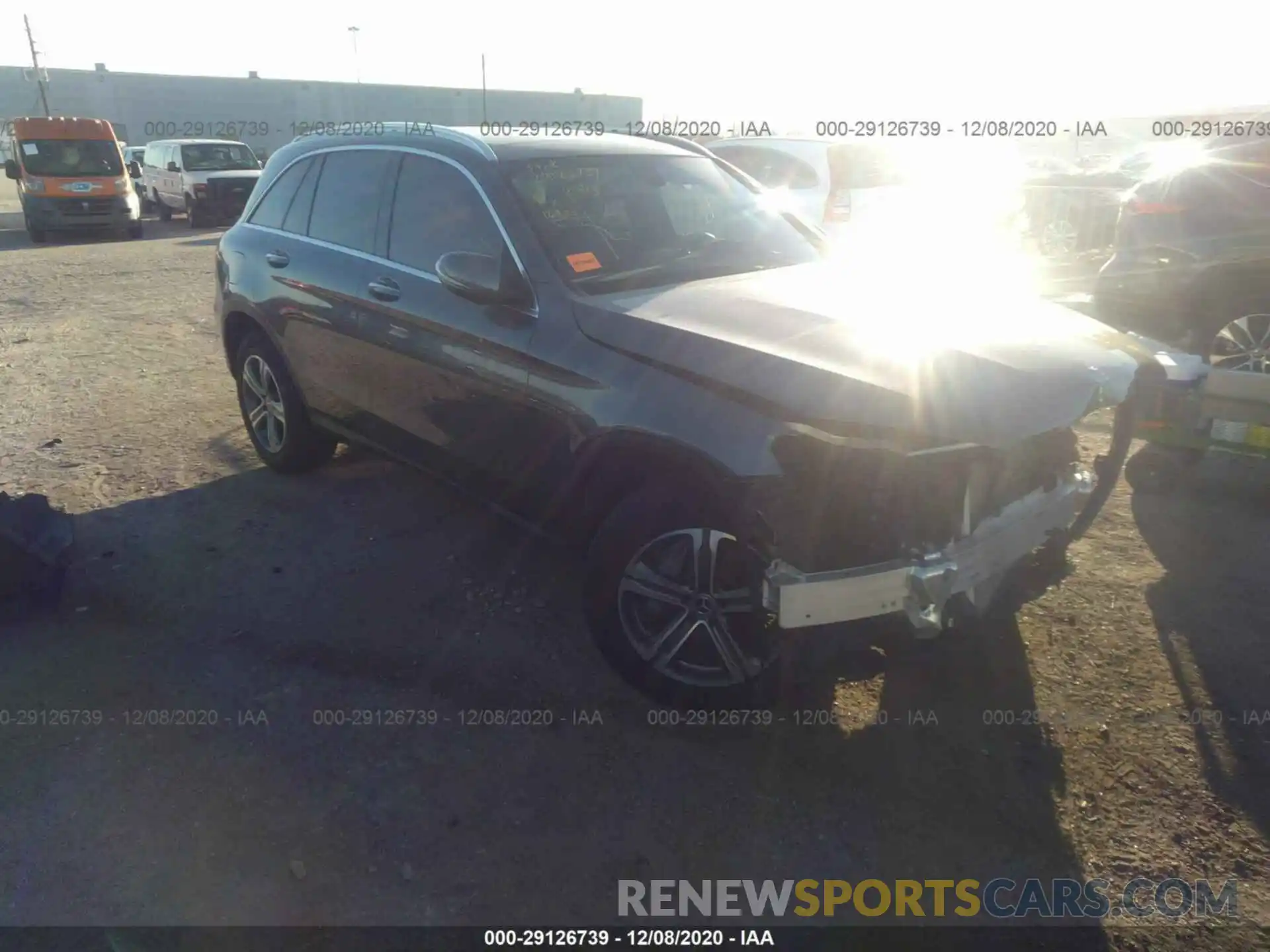 1 Photograph of a damaged car WDC0G4JB7KF642454 MERCEDES-BENZ GLC 2019