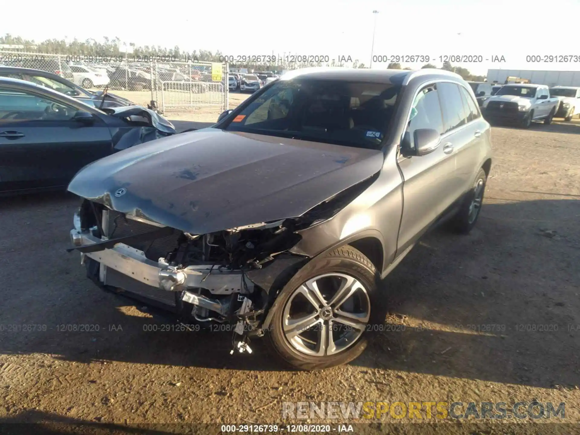 2 Photograph of a damaged car WDC0G4JB7KF642454 MERCEDES-BENZ GLC 2019