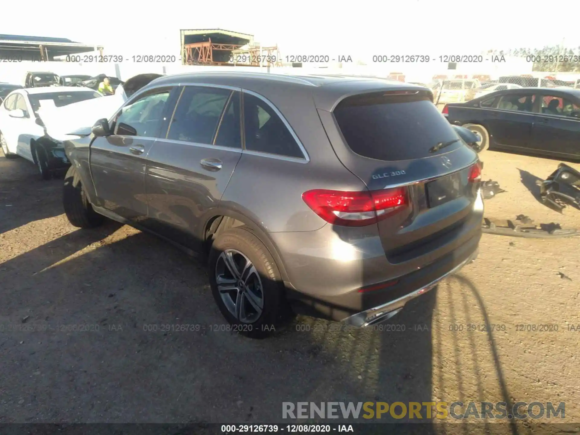 3 Photograph of a damaged car WDC0G4JB7KF642454 MERCEDES-BENZ GLC 2019