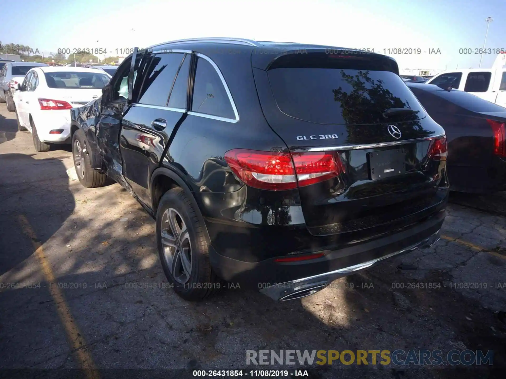 3 Photograph of a damaged car WDC0G4JB7KF665040 MERCEDES-BENZ GLC 2019