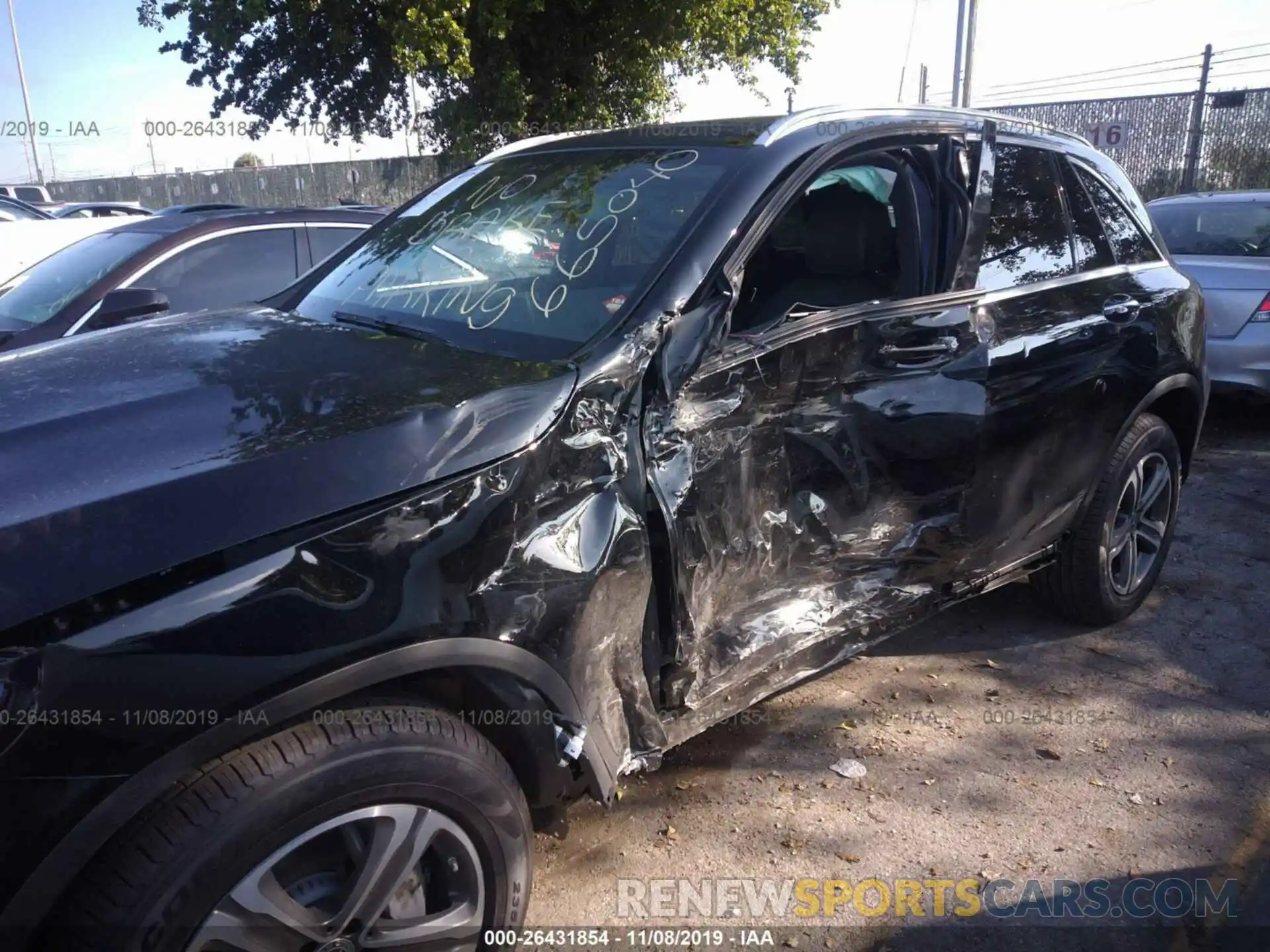 6 Photograph of a damaged car WDC0G4JB7KF665040 MERCEDES-BENZ GLC 2019