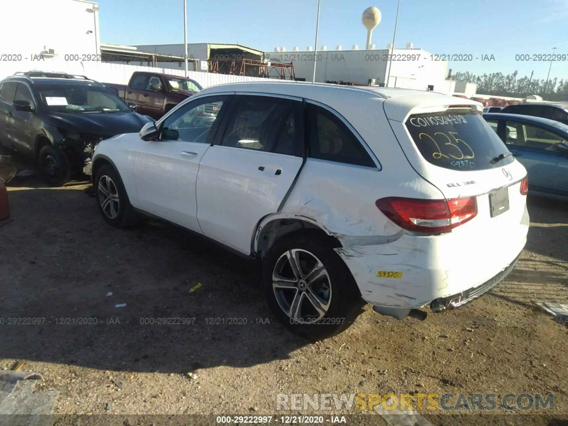 3 Photograph of a damaged car WDC0G4JB7KF668472 MERCEDES-BENZ GLC 2019