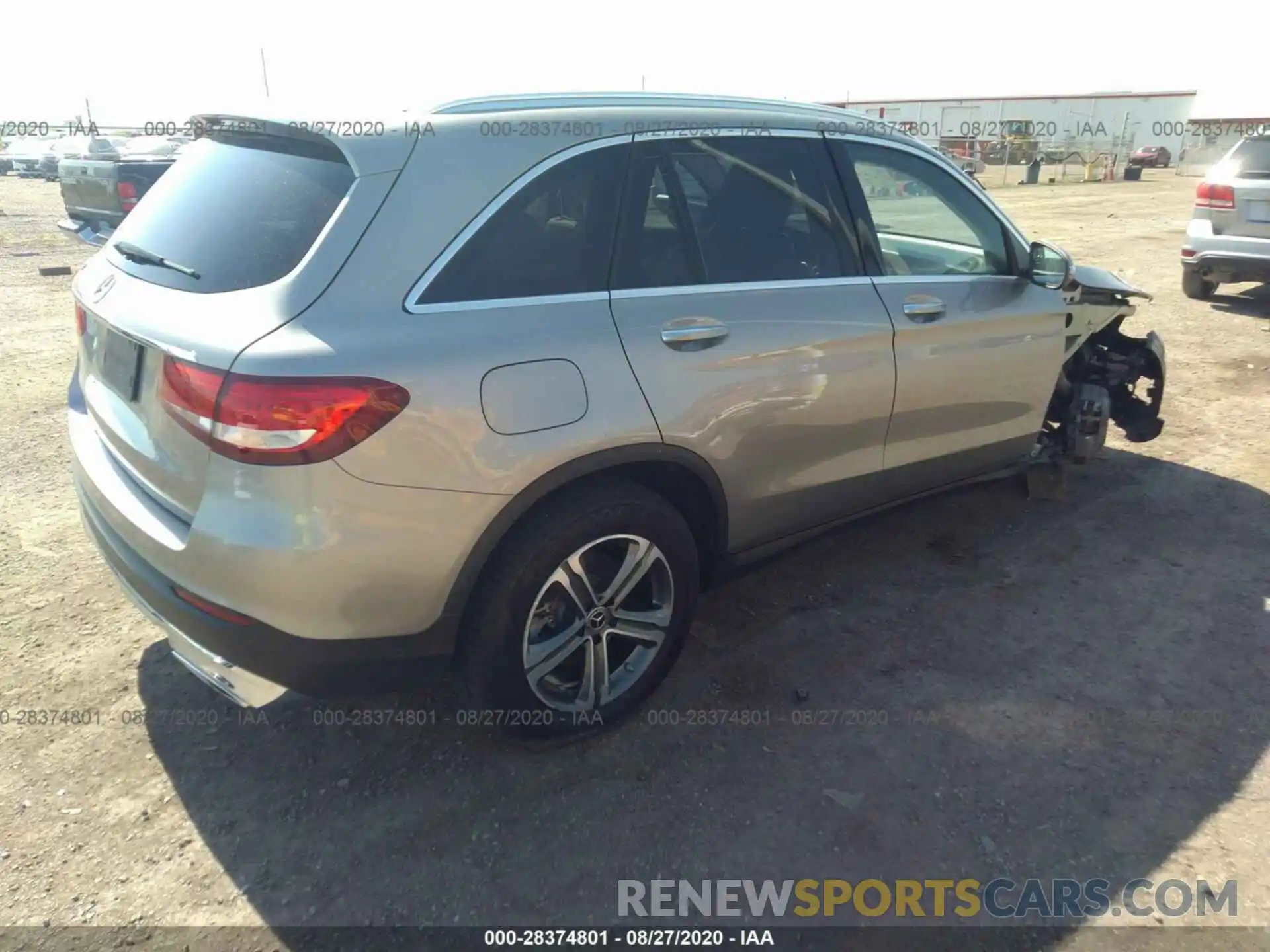 4 Photograph of a damaged car WDC0G4JB7KV132188 MERCEDES-BENZ GLC 2019