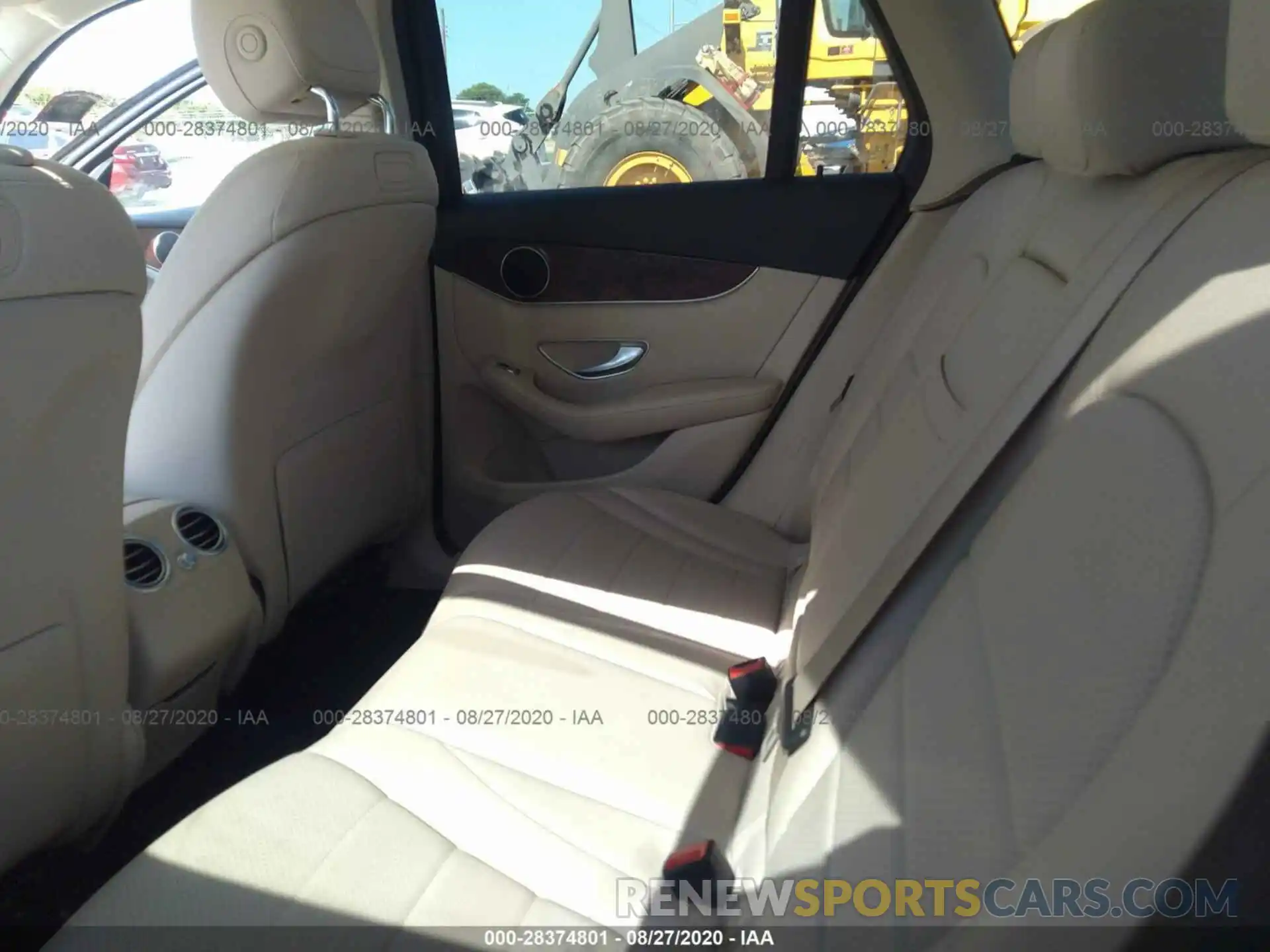 8 Photograph of a damaged car WDC0G4JB7KV132188 MERCEDES-BENZ GLC 2019