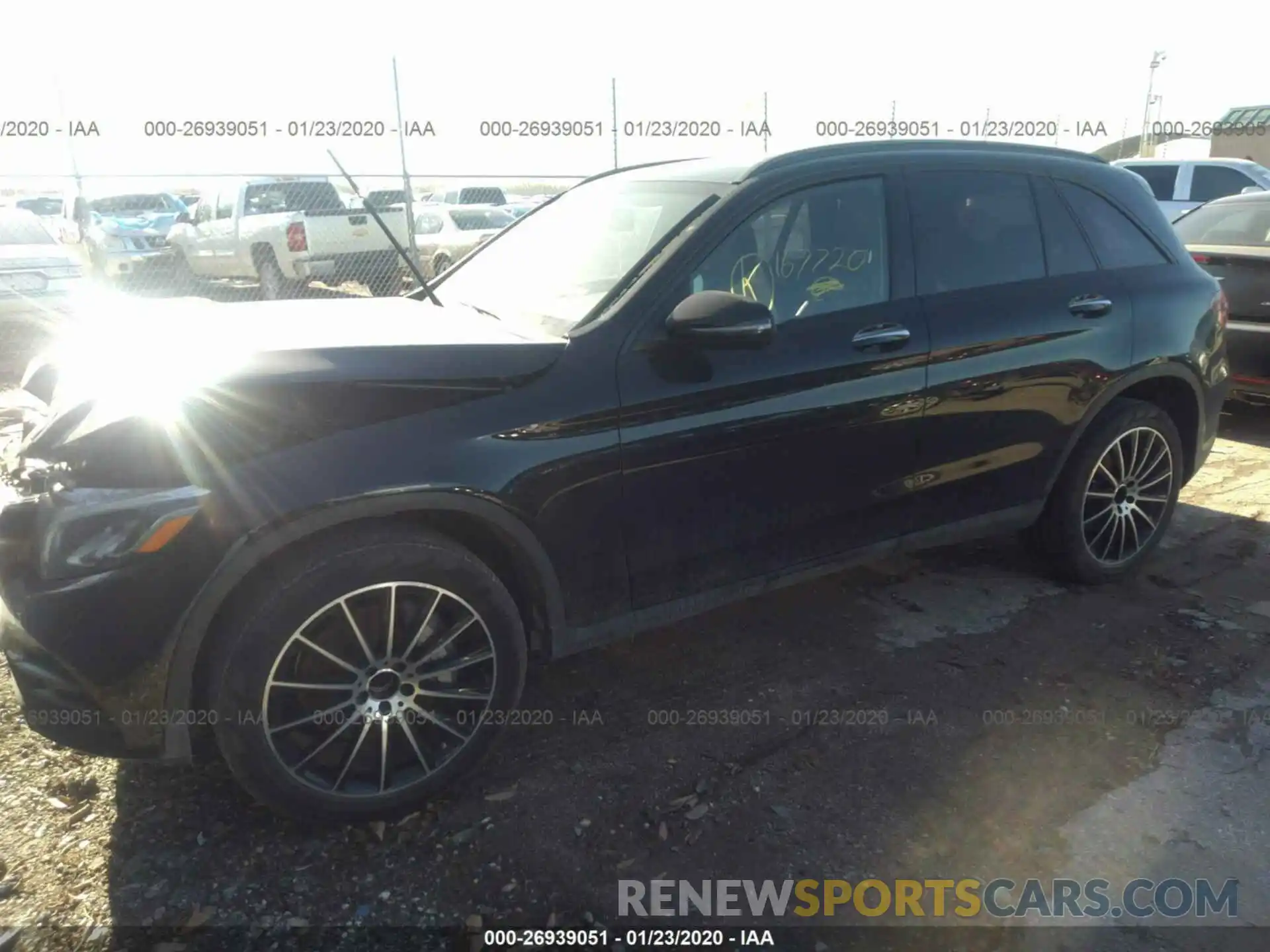 2 Photograph of a damaged car WDC0G4JB7KV167720 MERCEDES-BENZ GLC 2019