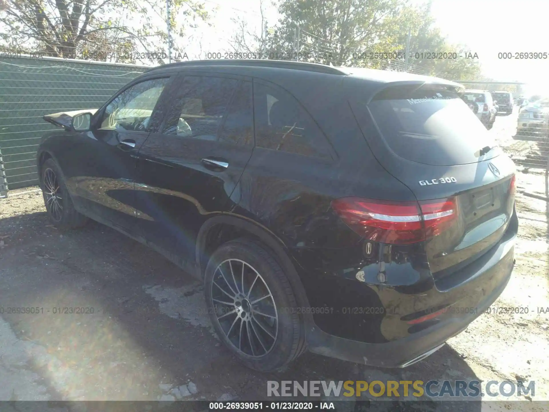 3 Photograph of a damaged car WDC0G4JB7KV167720 MERCEDES-BENZ GLC 2019