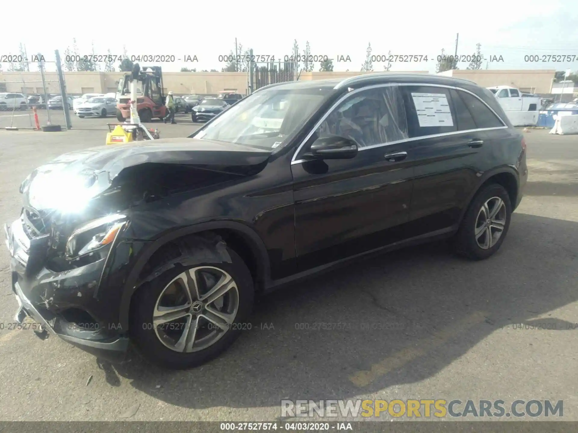 2 Photograph of a damaged car WDC0G4JB8K1002458 MERCEDES-BENZ GLC 2019