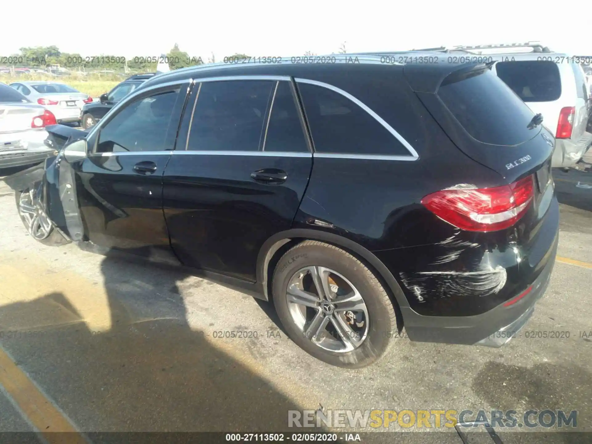 3 Photograph of a damaged car WDC0G4JB8KF483637 MERCEDES-BENZ GLC 2019