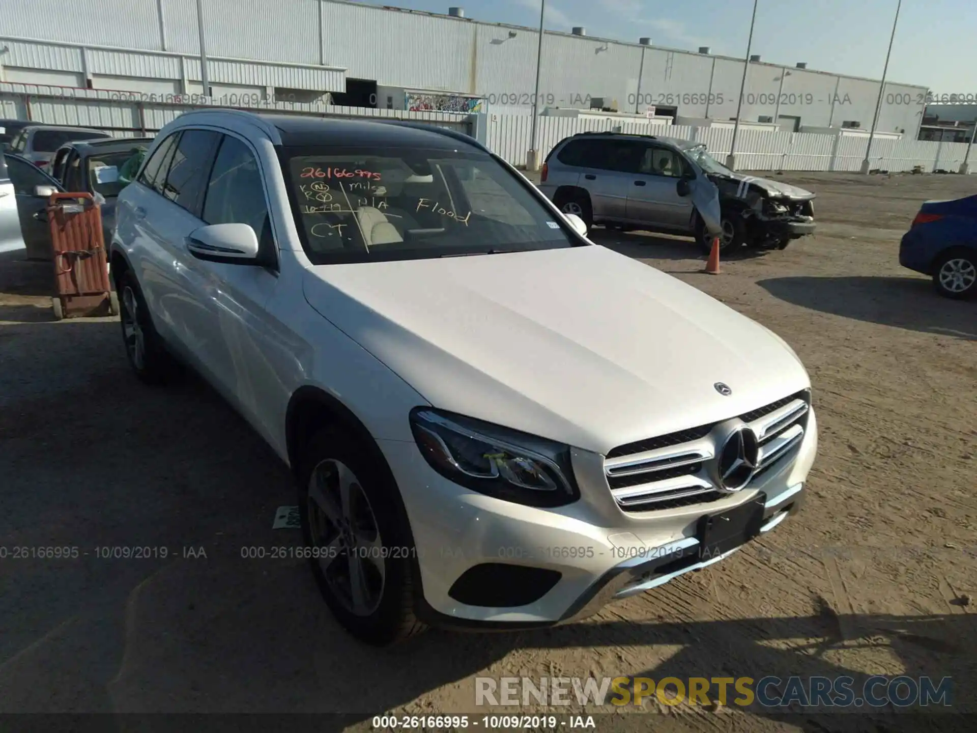 1 Photograph of a damaged car WDC0G4JB8KF532111 MERCEDES-BENZ GLC 2019