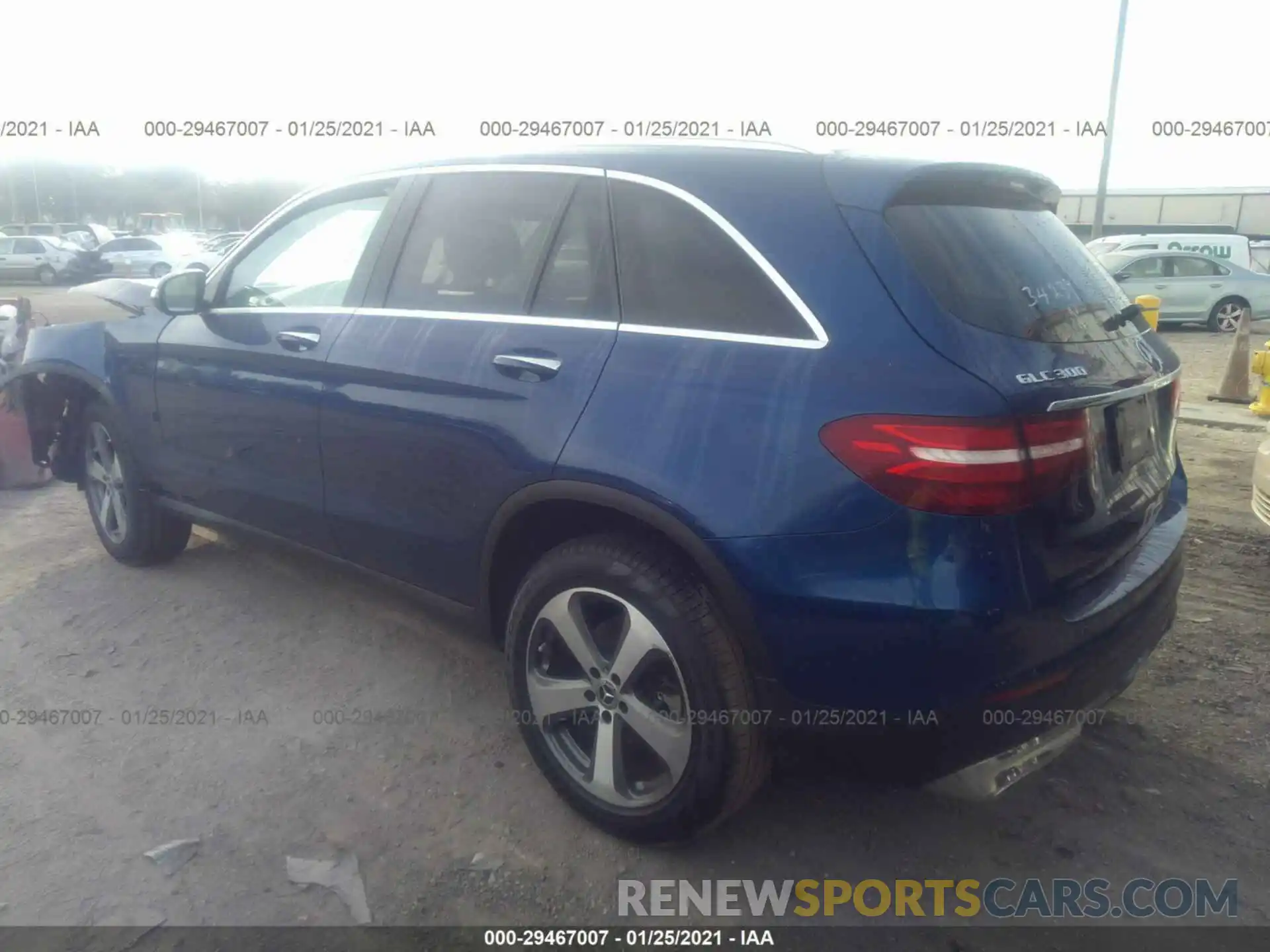 3 Photograph of a damaged car WDC0G4JB8KF540662 MERCEDES-BENZ GLC 2019