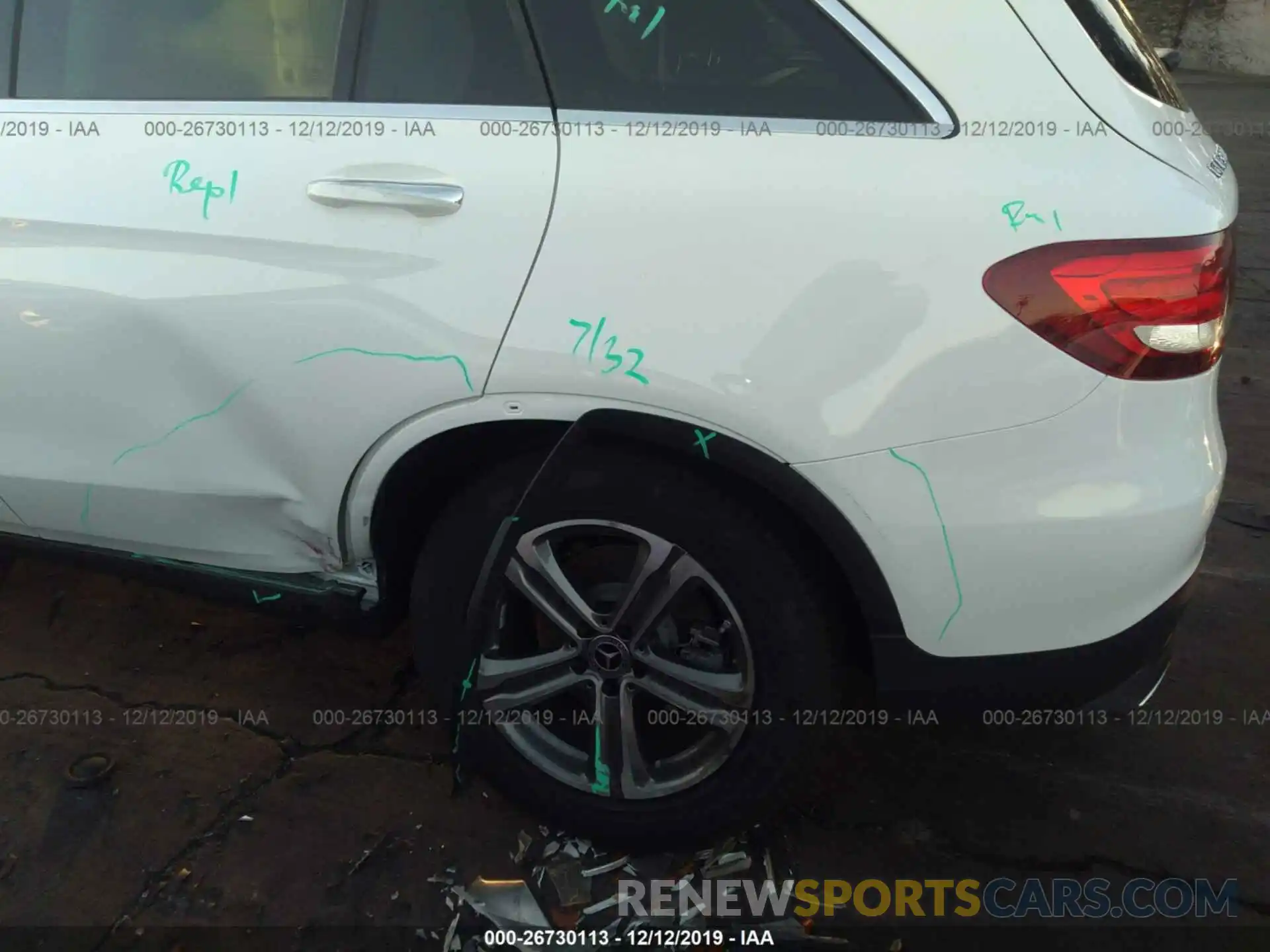 6 Photograph of a damaged car WDC0G4JB8KF594706 MERCEDES-BENZ GLC 2019