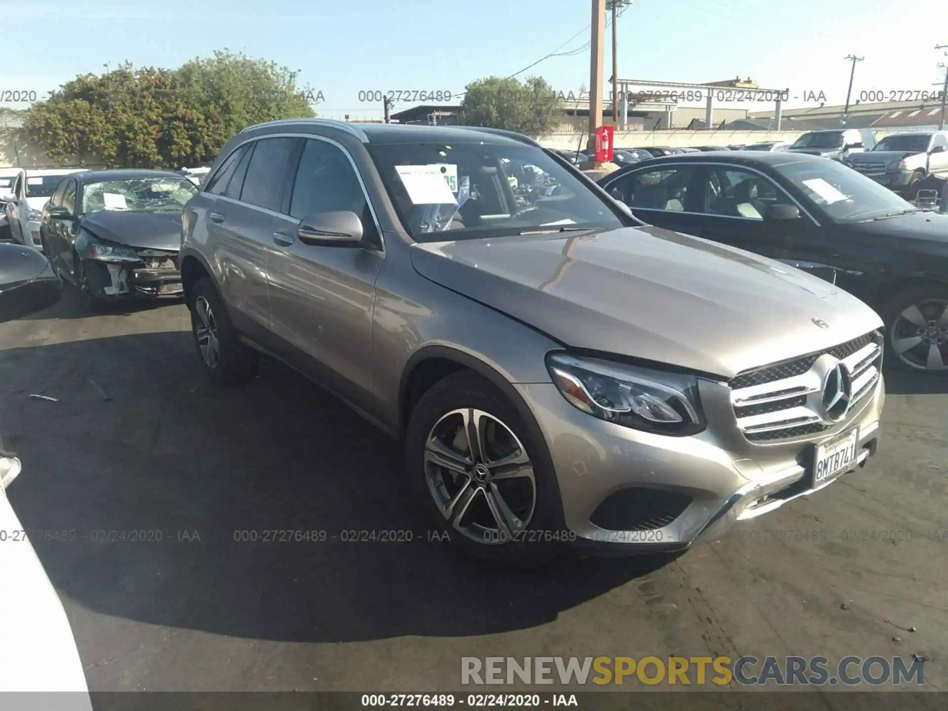 1 Photograph of a damaged car WDC0G4JB8KF658923 MERCEDES-BENZ GLC 2019