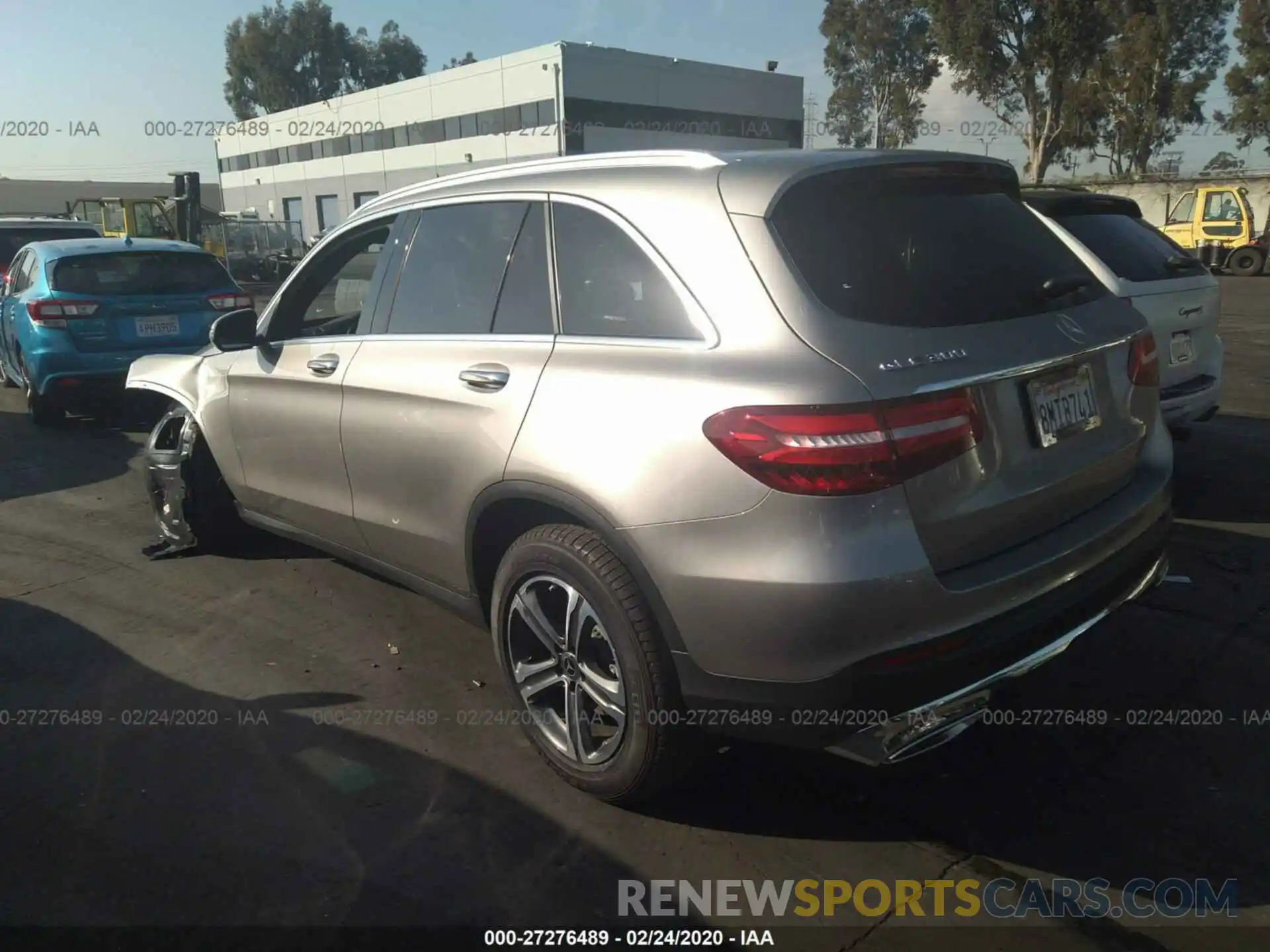 3 Photograph of a damaged car WDC0G4JB8KF658923 MERCEDES-BENZ GLC 2019