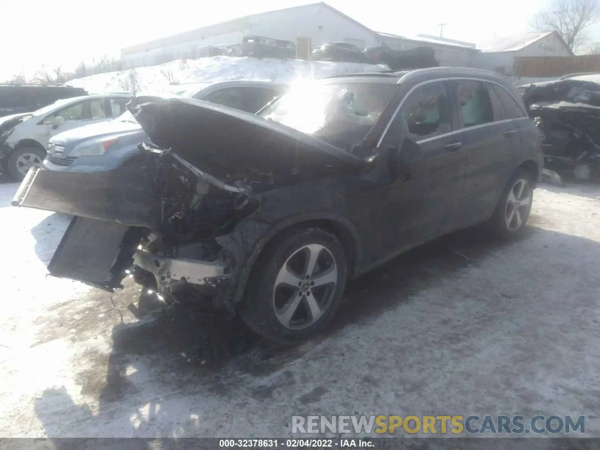 2 Photograph of a damaged car WDC0G4JB8KV118591 MERCEDES-BENZ GLC 2019