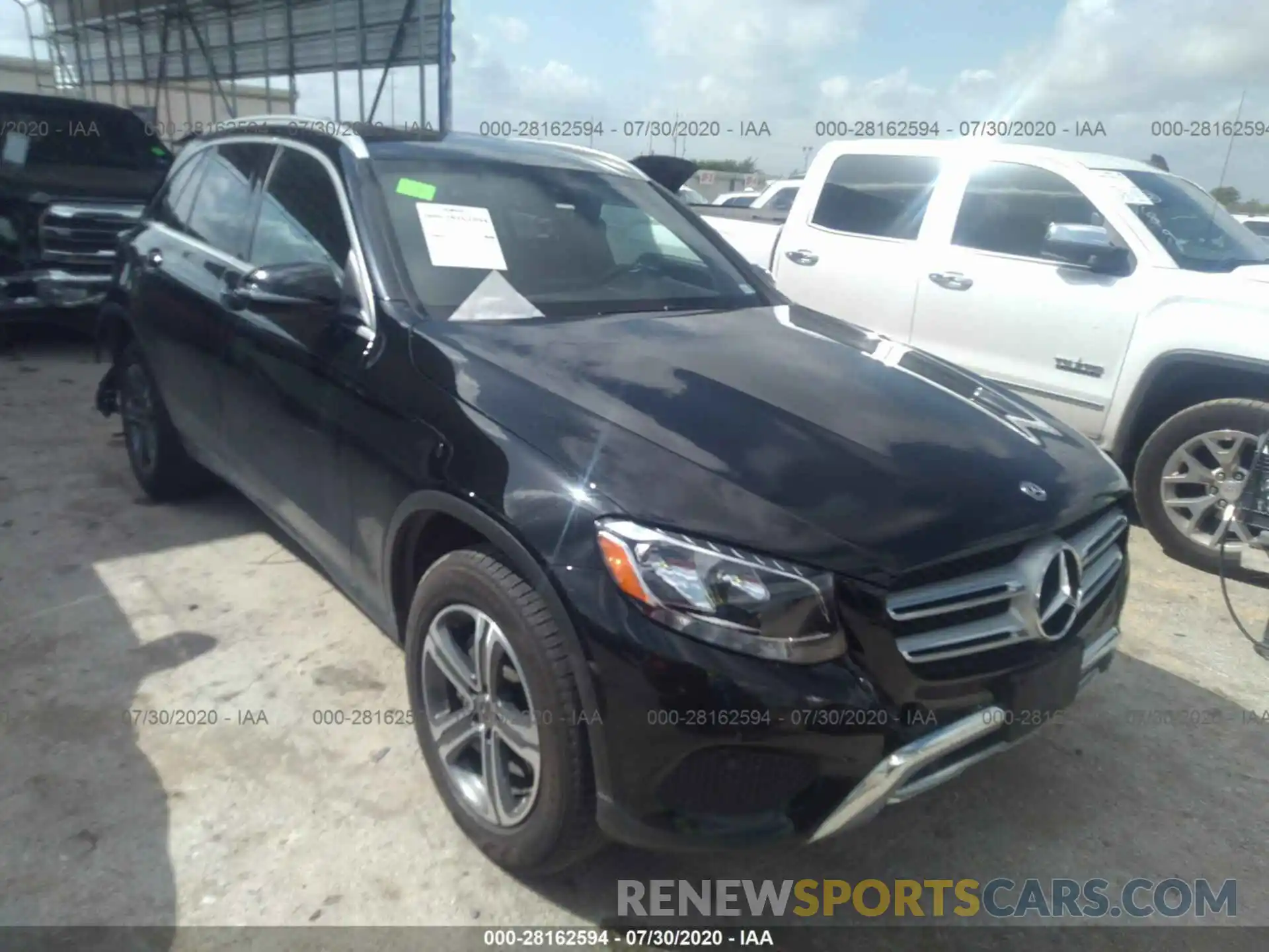 1 Photograph of a damaged car WDC0G4JB8KV134158 MERCEDES-BENZ GLC 2019