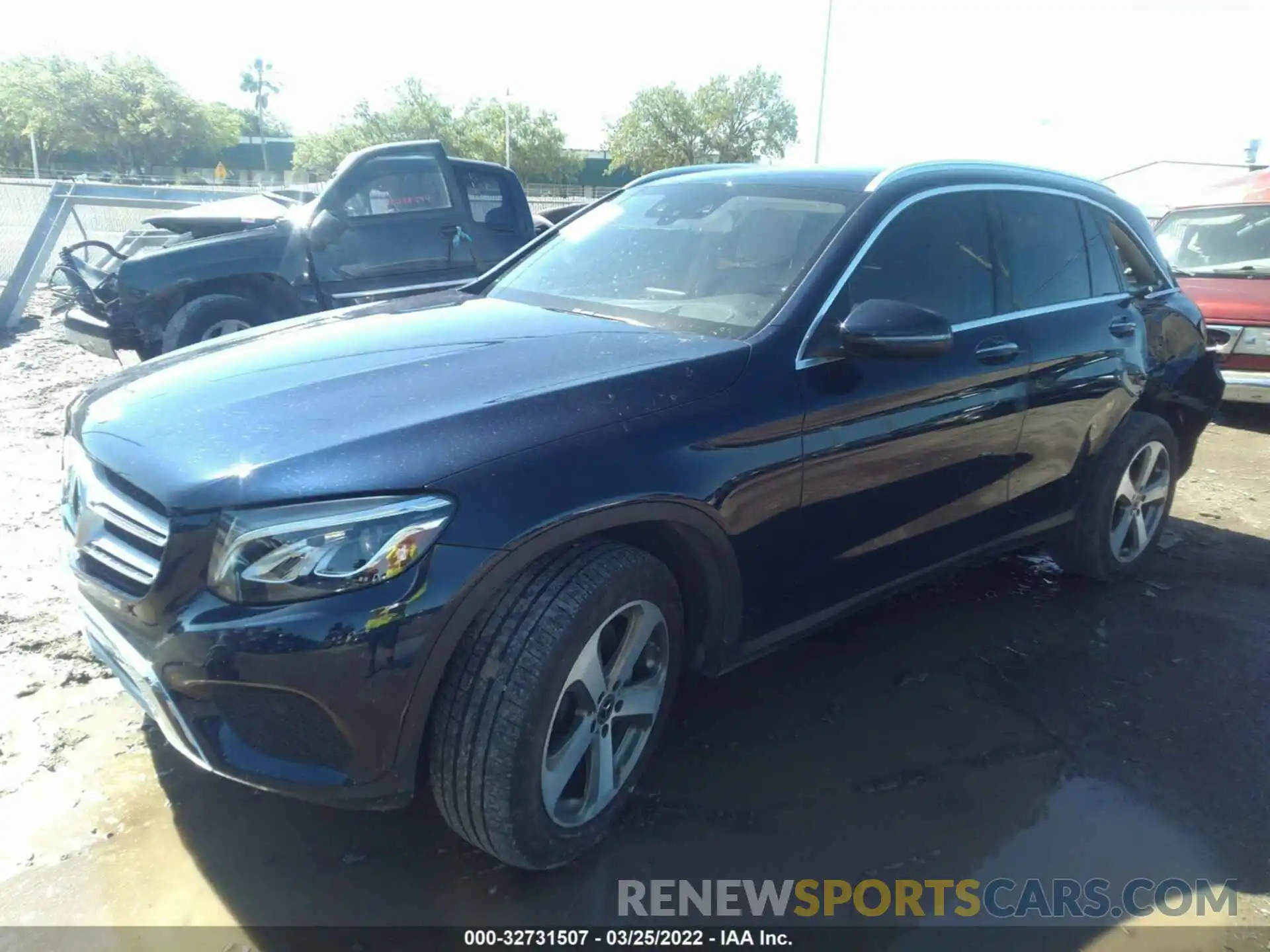 2 Photograph of a damaged car WDC0G4JB8KV159058 MERCEDES-BENZ GLC 2019