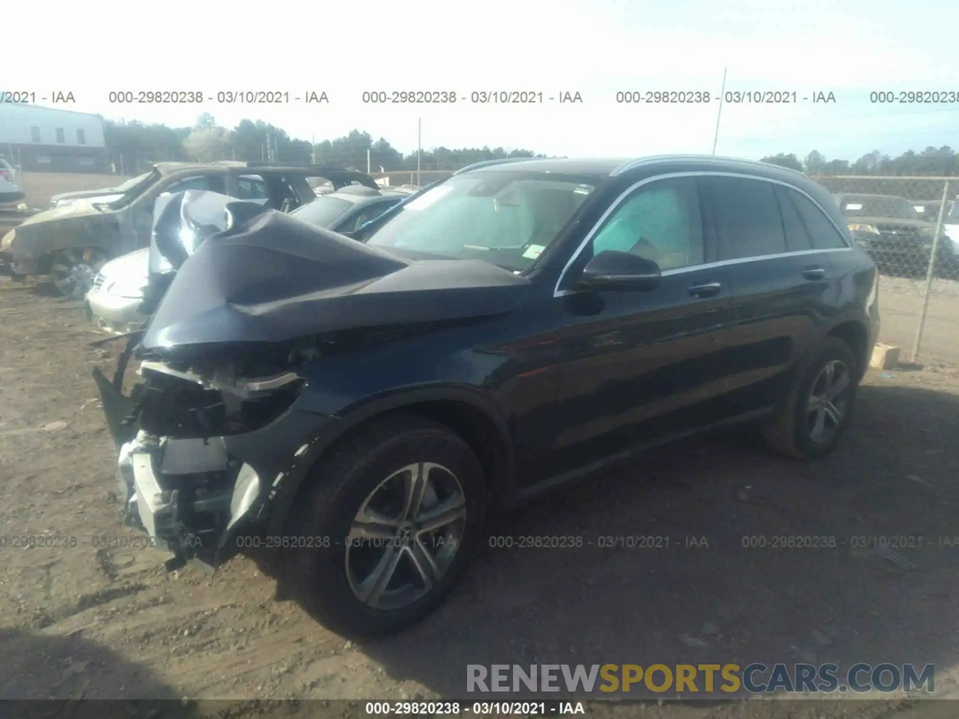 2 Photograph of a damaged car WDC0G4JB8KV168097 MERCEDES-BENZ GLC 2019