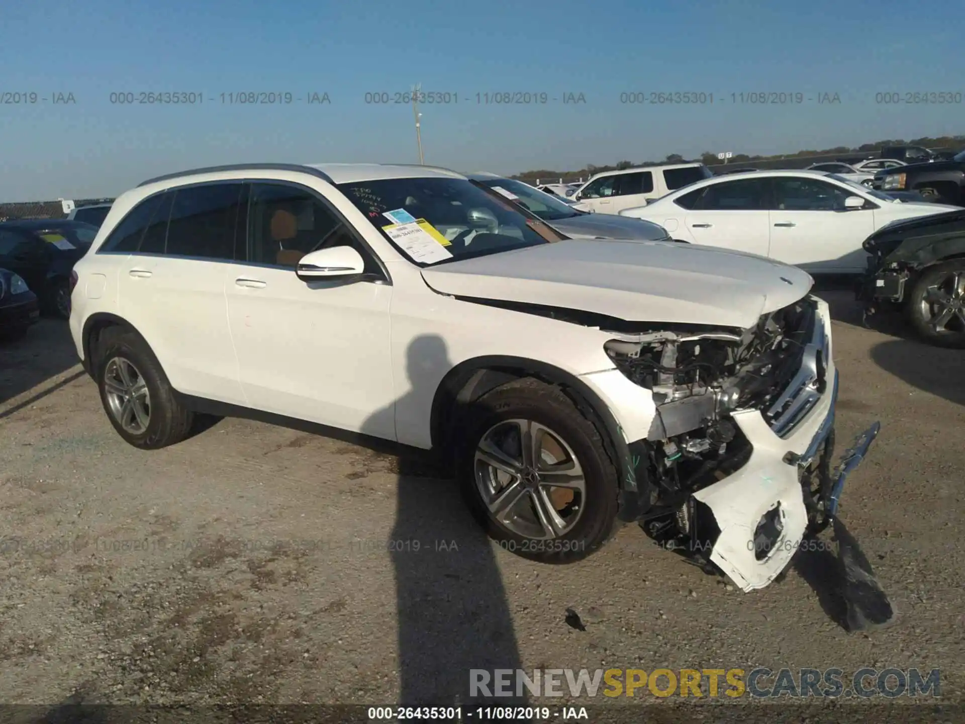 1 Photograph of a damaged car WDC0G4JB8KV173946 MERCEDES-BENZ GLC 2019