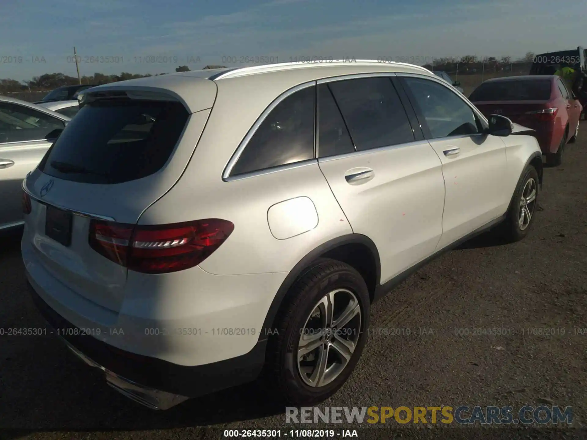 4 Фотография поврежденного автомобиля WDC0G4JB8KV173946 MERCEDES-BENZ GLC 2019