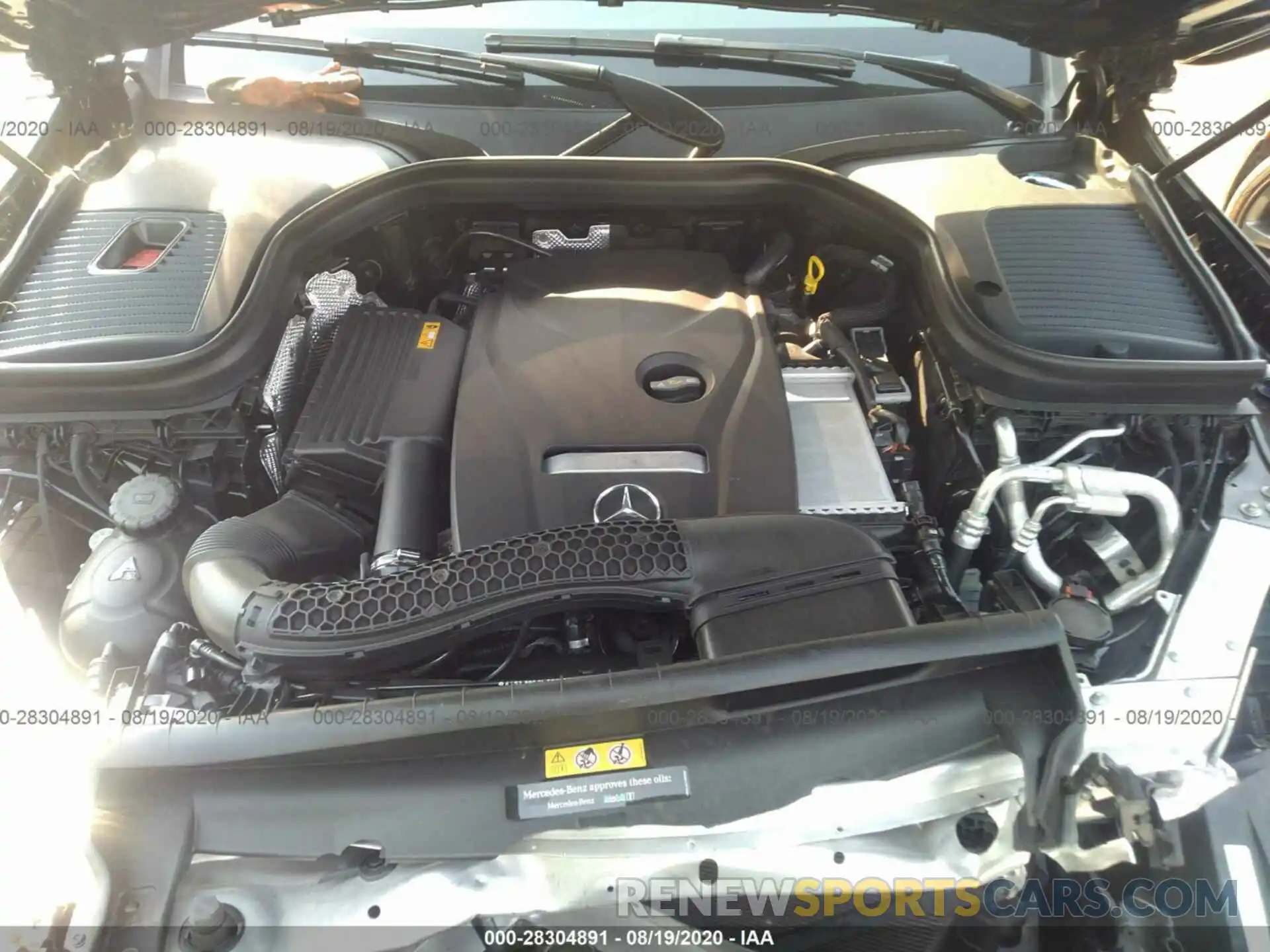 10 Photograph of a damaged car WDC0G4JB8KV181030 MERCEDES-BENZ GLC 2019