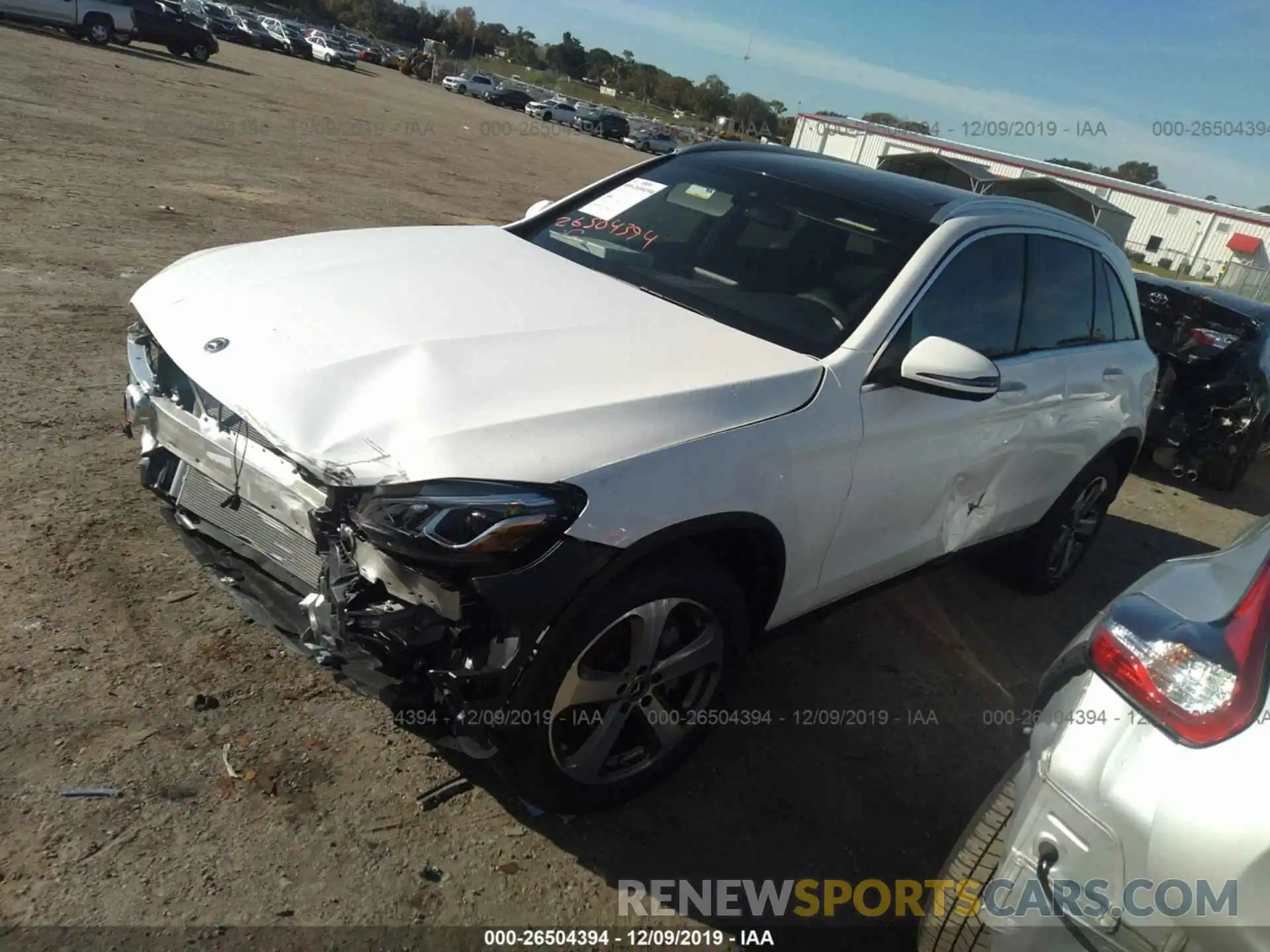 2 Photograph of a damaged car WDC0G4JB8KV188463 MERCEDES-BENZ GLC 2019