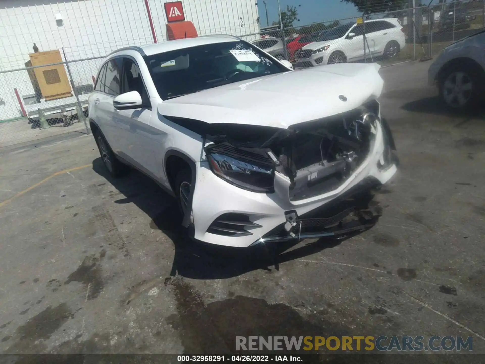 1 Photograph of a damaged car WDC0G4JB9KV146819 MERCEDES-BENZ GLC 2019