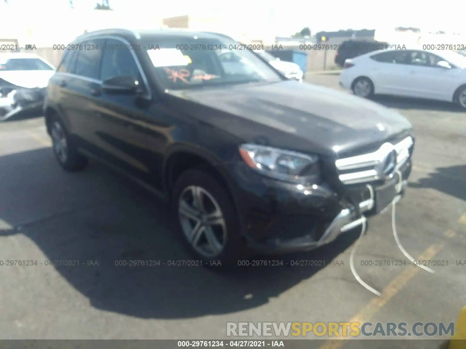 1 Photograph of a damaged car WDC0G4JB9KV148778 MERCEDES-BENZ GLC 2019