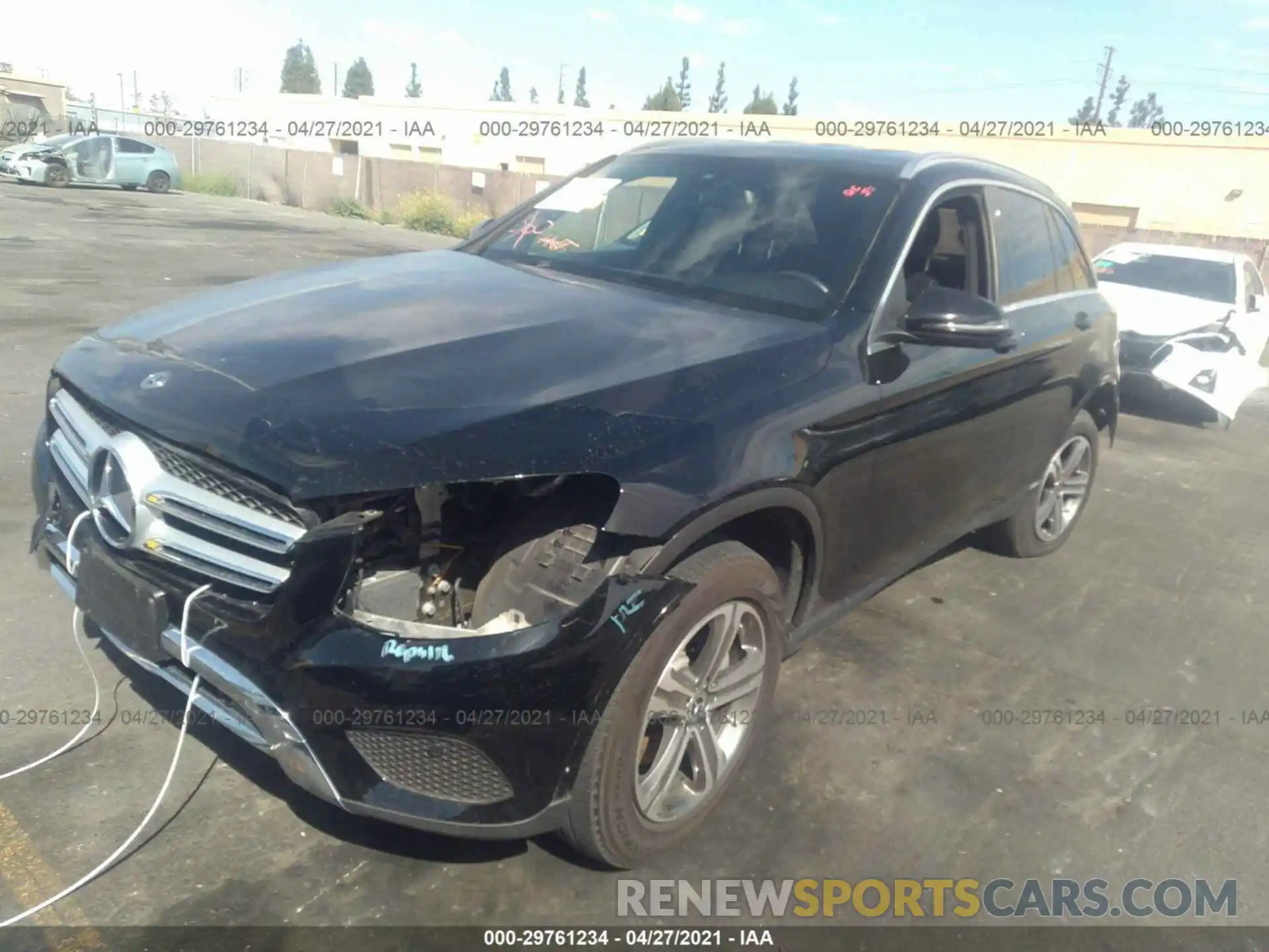 2 Photograph of a damaged car WDC0G4JB9KV148778 MERCEDES-BENZ GLC 2019