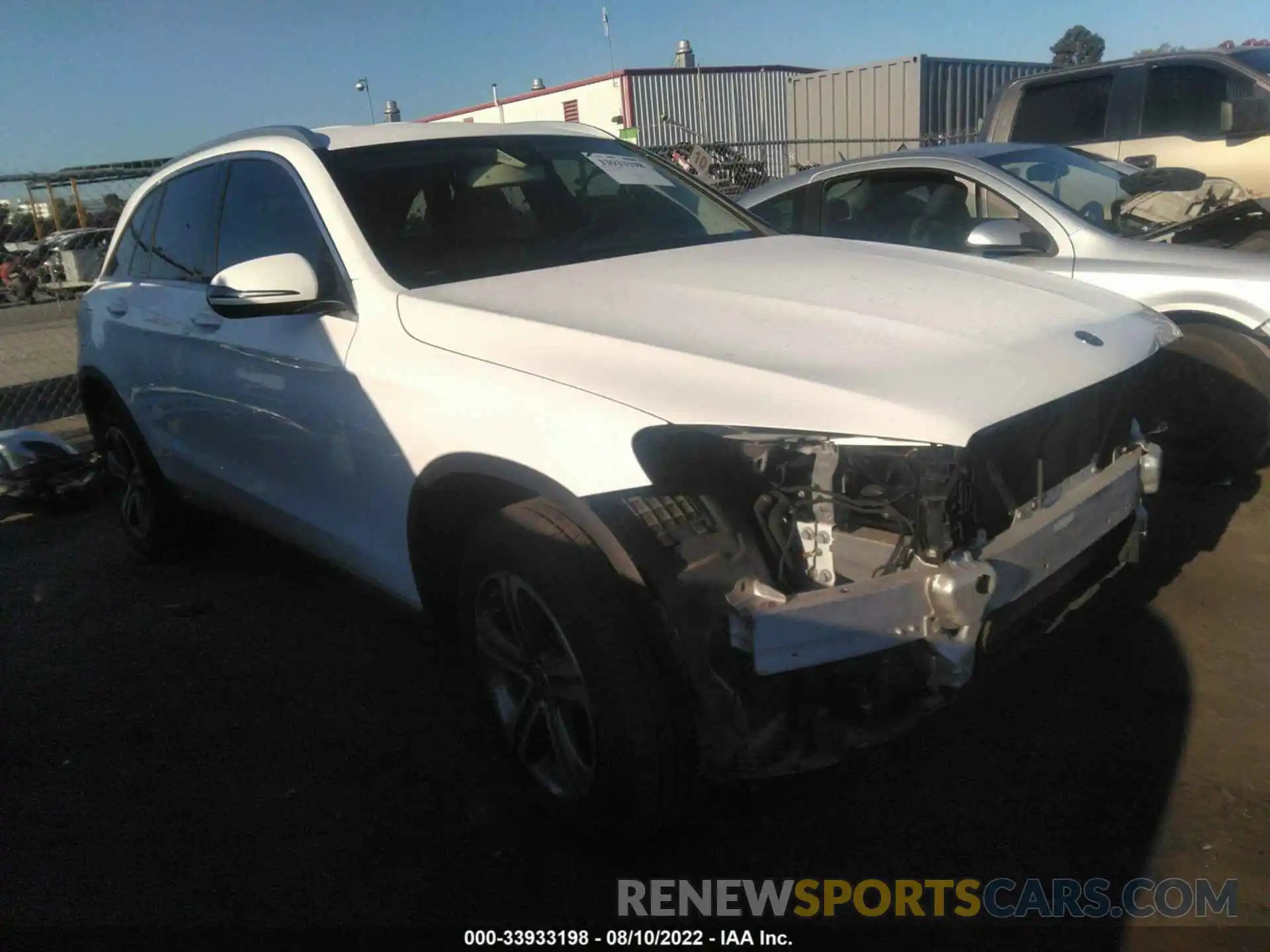 1 Photograph of a damaged car WDC0G4JB9KV152037 MERCEDES-BENZ GLC 2019