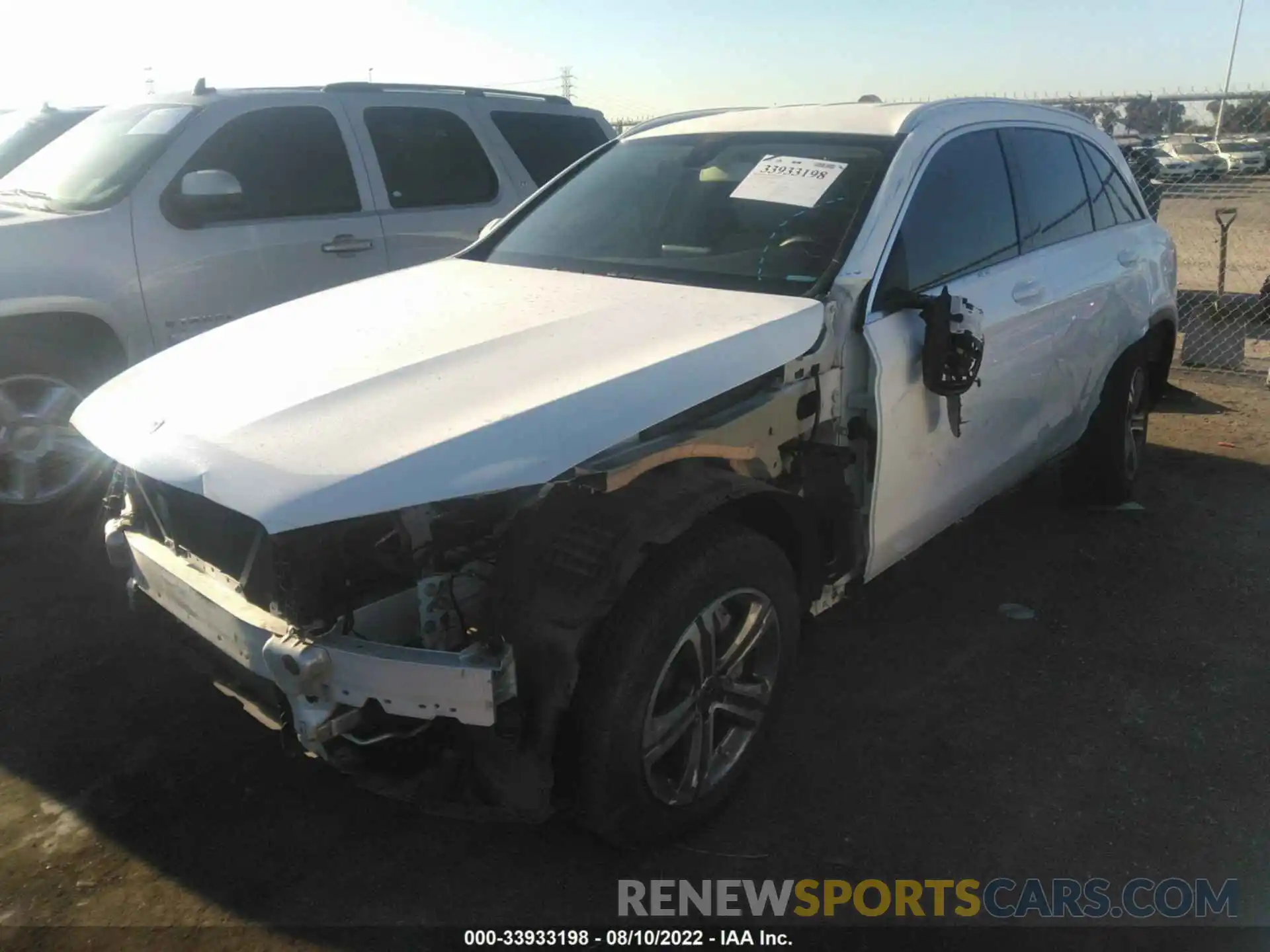 2 Photograph of a damaged car WDC0G4JB9KV152037 MERCEDES-BENZ GLC 2019