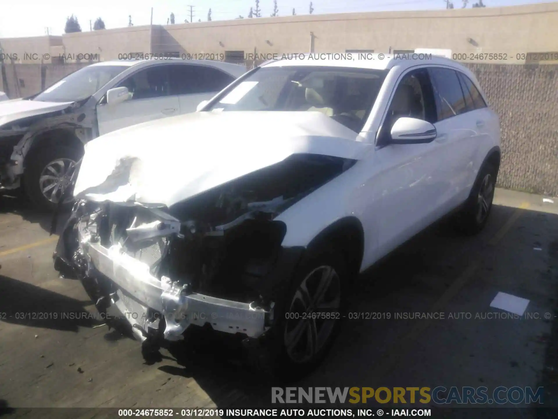 2 Photograph of a damaged car WDC0G4JB9KV158209 MERCEDES-BENZ GLC 2019