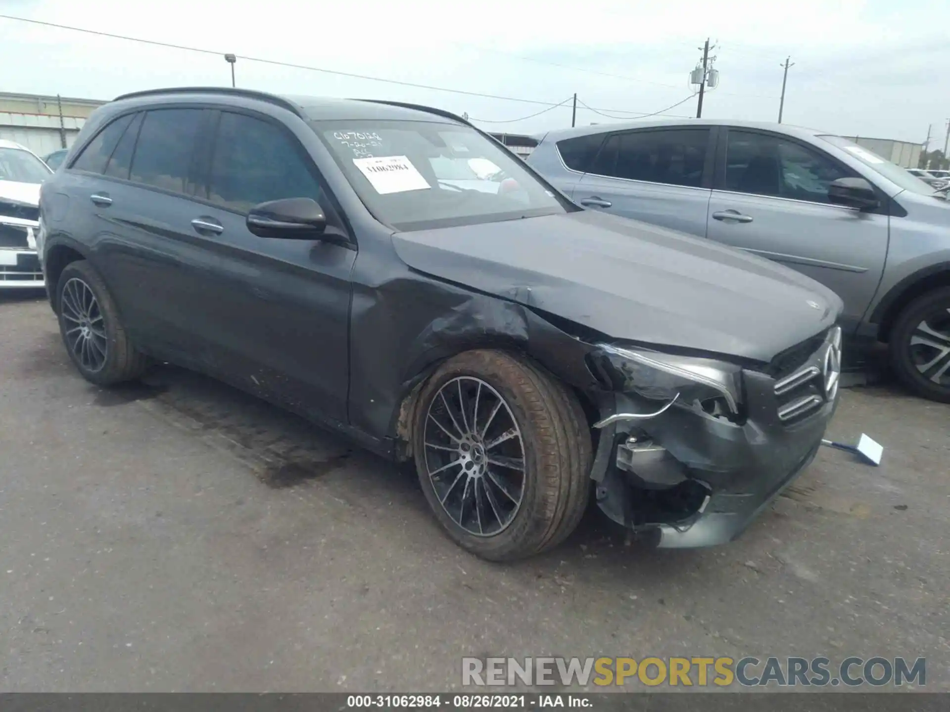 1 Photograph of a damaged car WDC0G4JB9KV169436 MERCEDES-BENZ GLC 2019