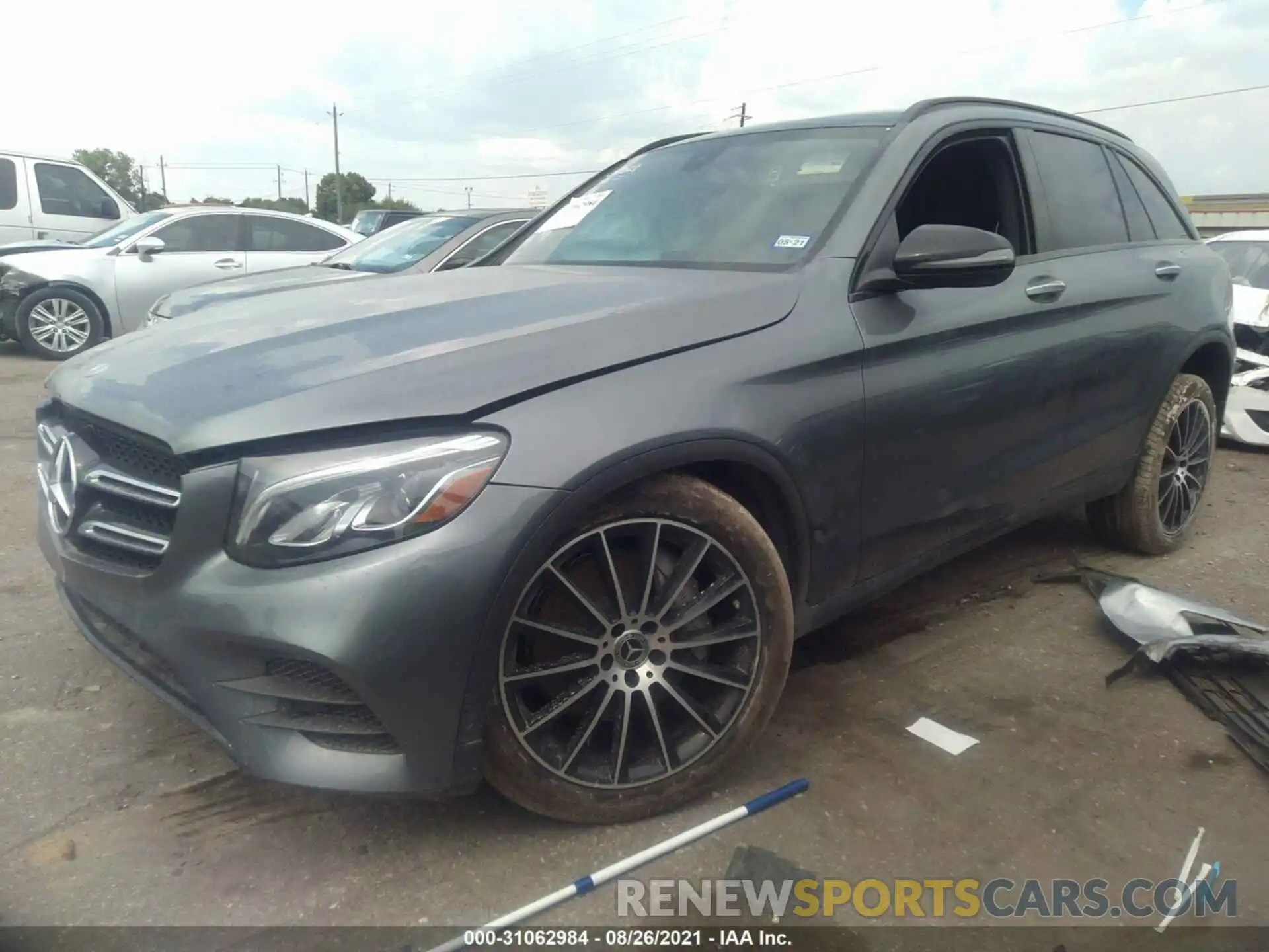 2 Photograph of a damaged car WDC0G4JB9KV169436 MERCEDES-BENZ GLC 2019