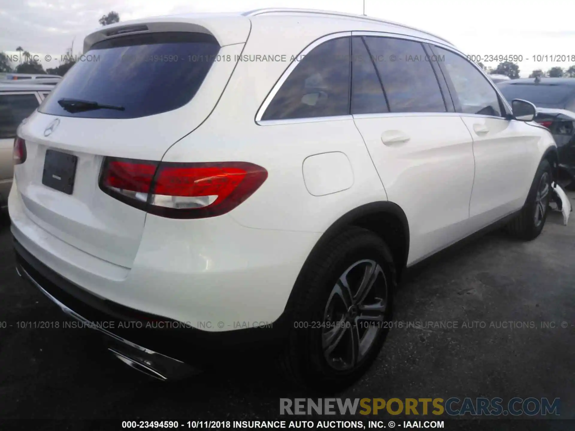 4 Фотография поврежденного автомобиля WDC0G4JBXKV122447 Mercedes-benz Glc 2019