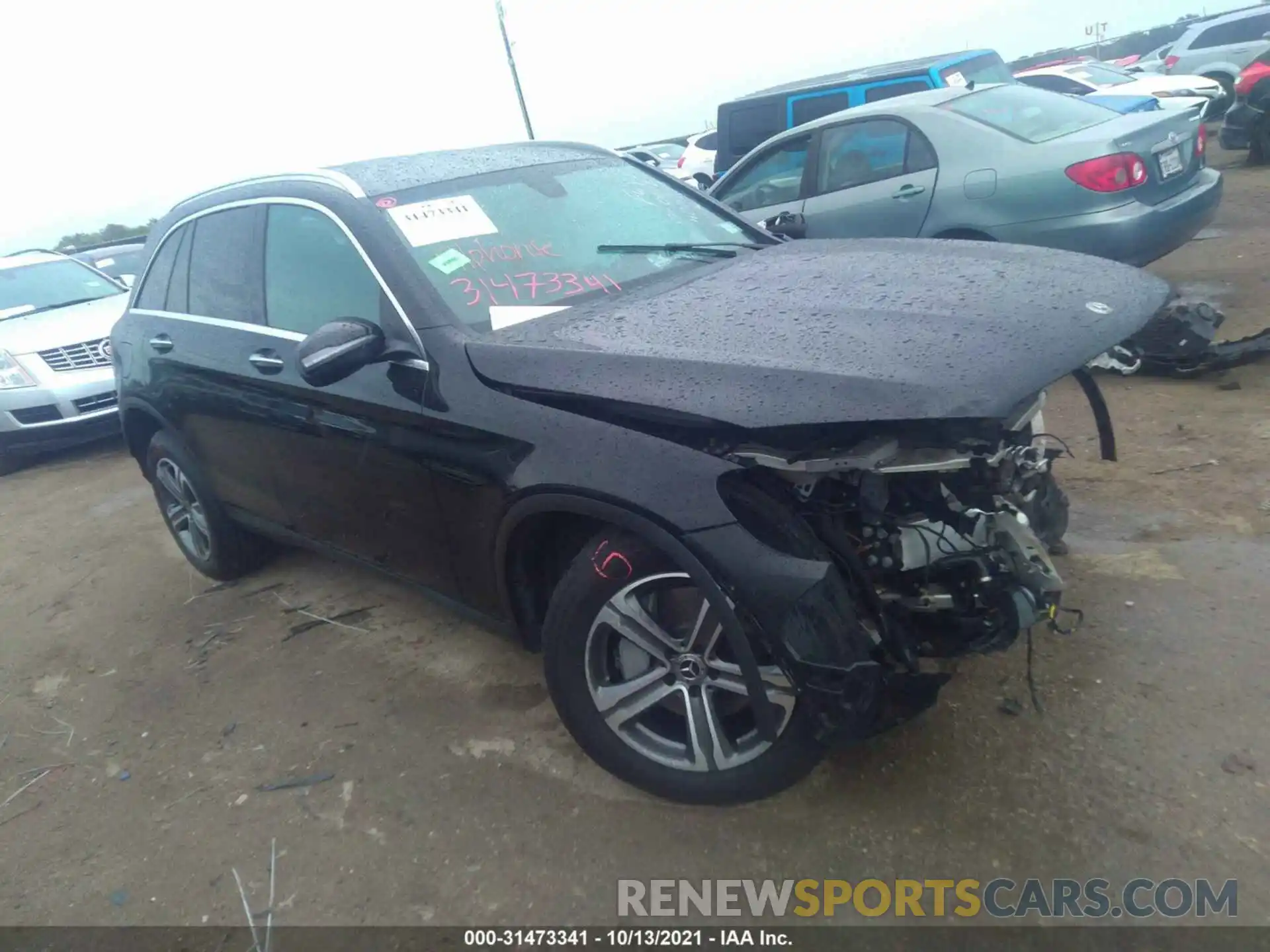 1 Photograph of a damaged car WDC0G4JBXKV144478 MERCEDES-BENZ GLC 2019