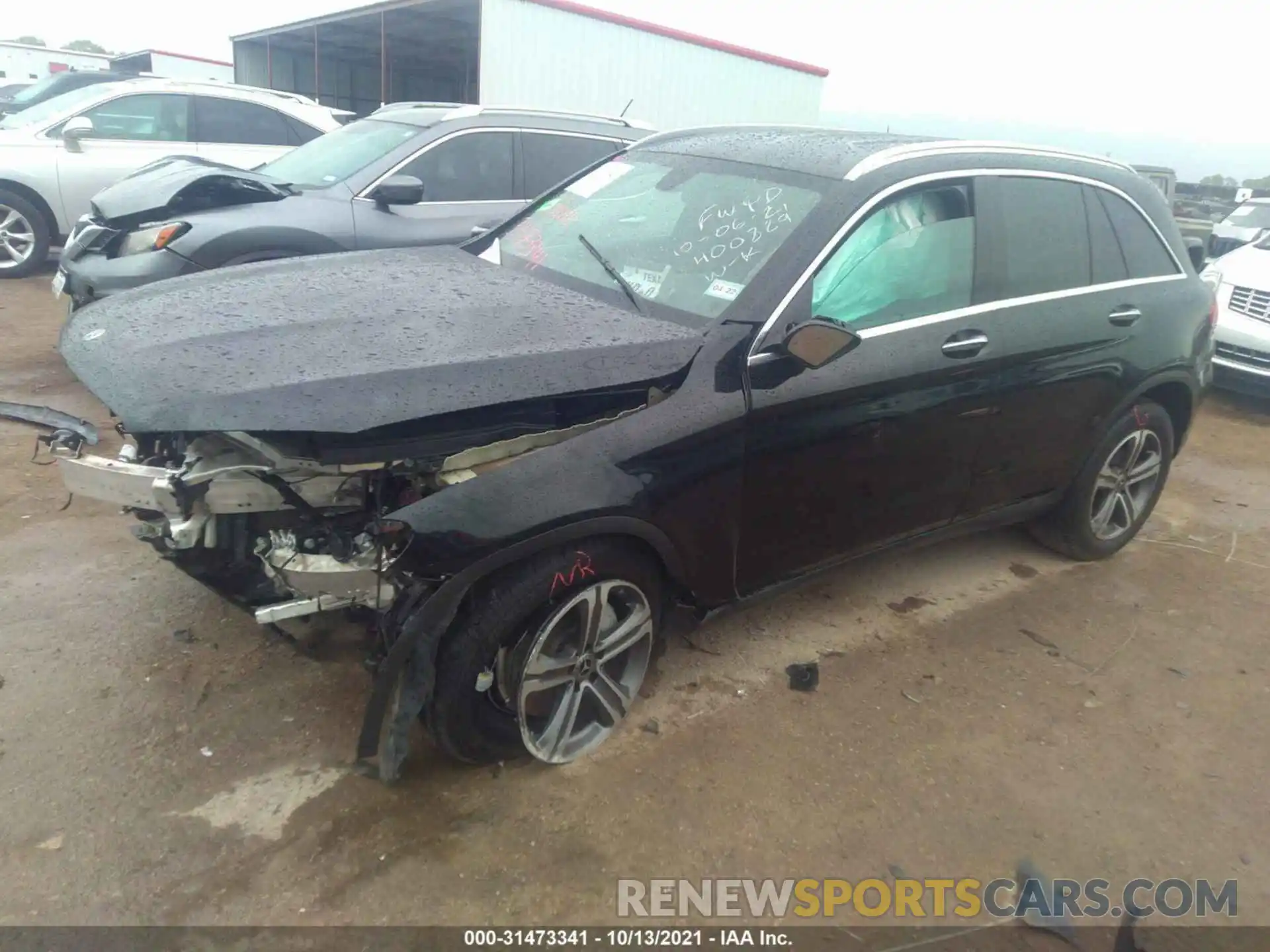 2 Photograph of a damaged car WDC0G4JBXKV144478 MERCEDES-BENZ GLC 2019