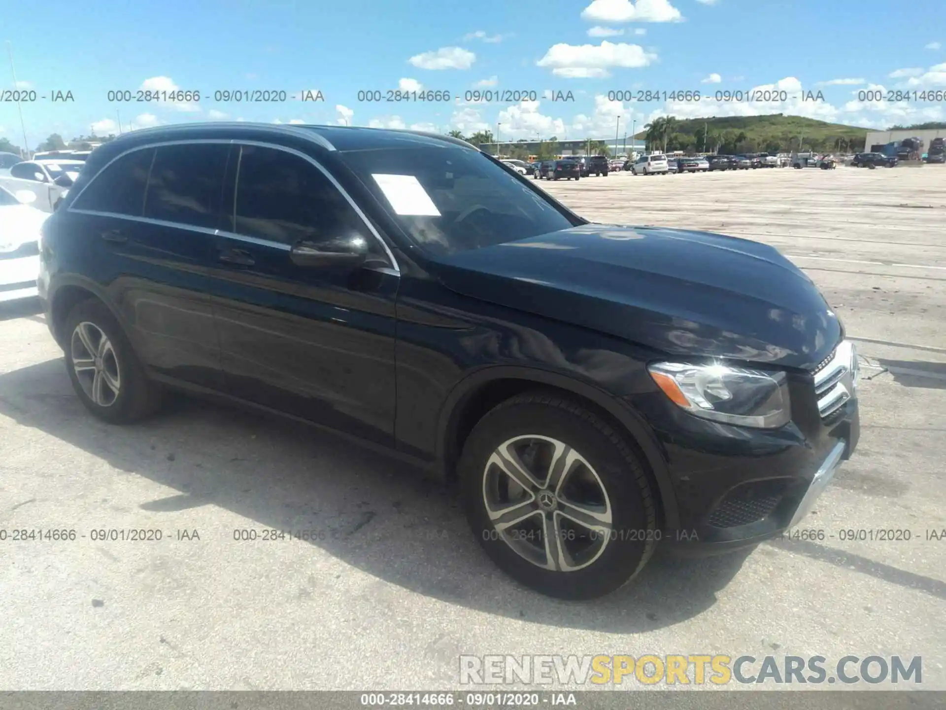 1 Photograph of a damaged car WDC0G4JBXKV147221 MERCEDES-BENZ GLC 2019