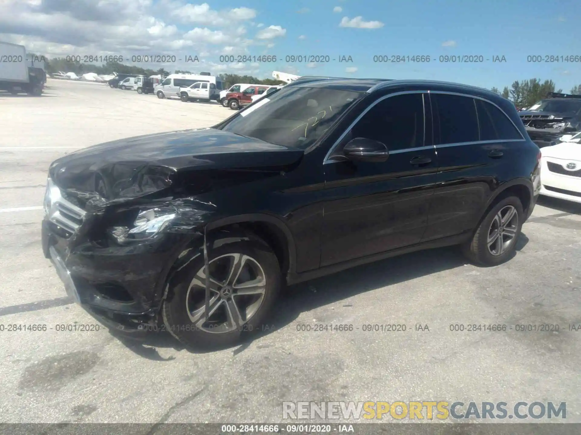 2 Фотография поврежденного автомобиля WDC0G4JBXKV147221 MERCEDES-BENZ GLC 2019