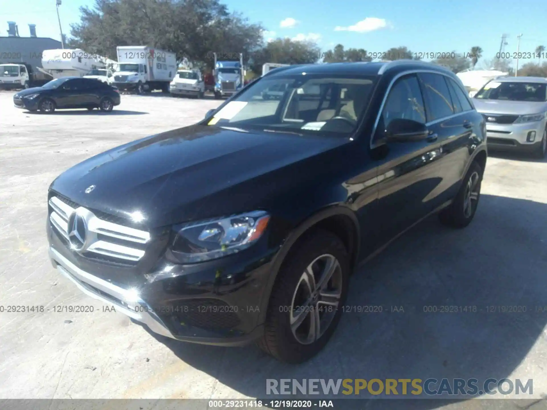 2 Photograph of a damaged car WDC0G4JBXKV159370 MERCEDES-BENZ GLC 2019