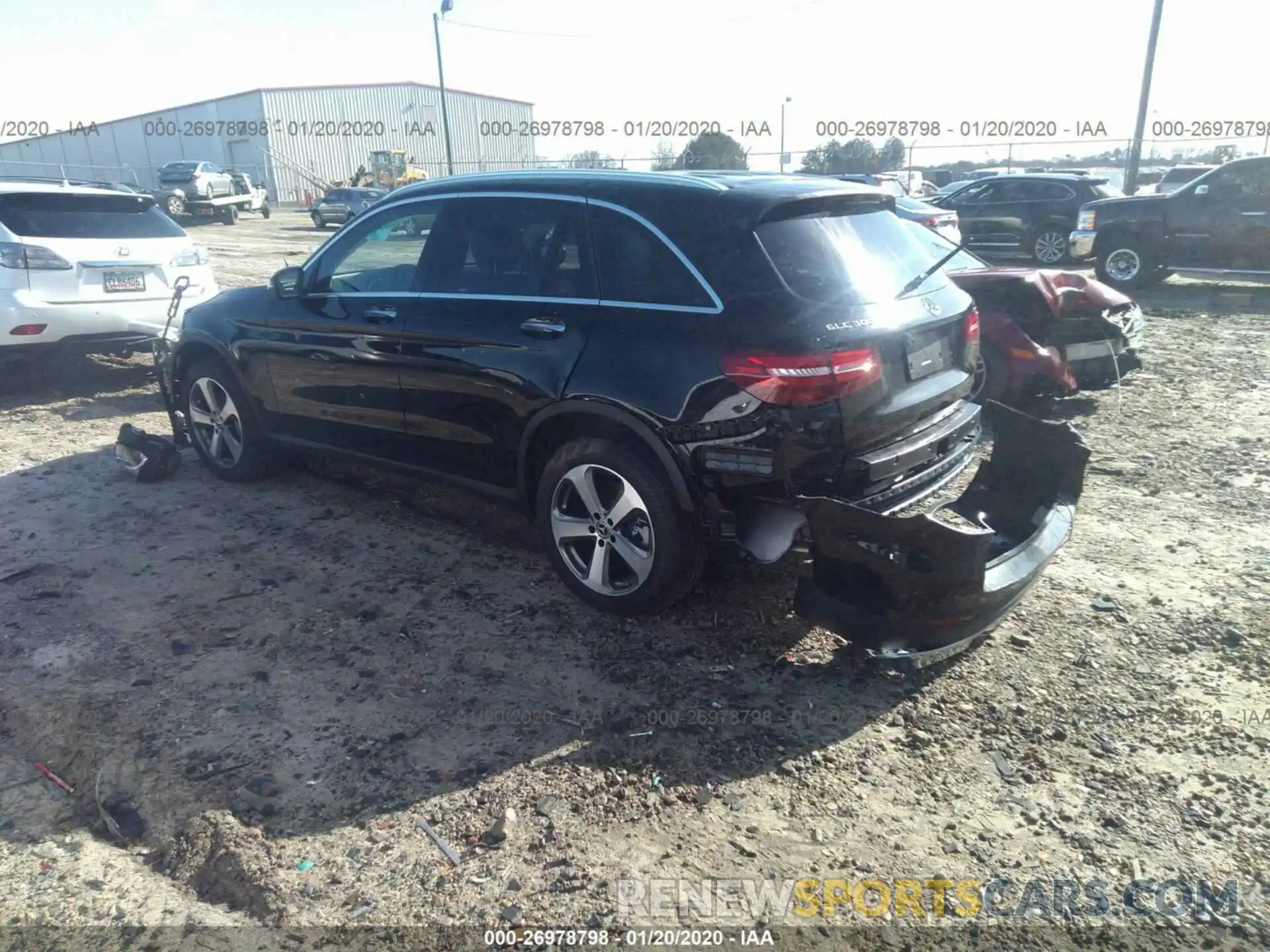 3 Photograph of a damaged car WDC0G4JBXKV162169 MERCEDES-BENZ GLC 2019