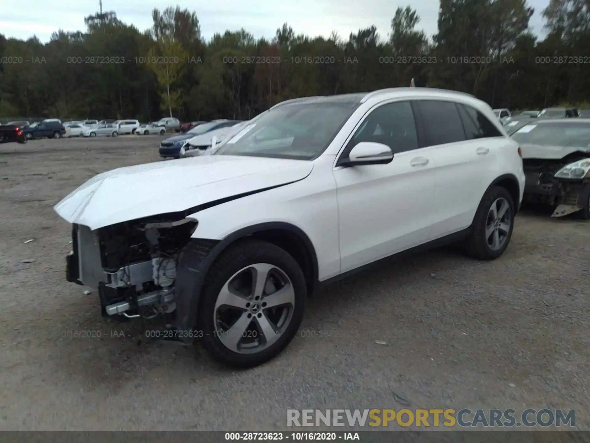 2 Photograph of a damaged car WDC0G4JBXKV168814 MERCEDES-BENZ GLC 2019