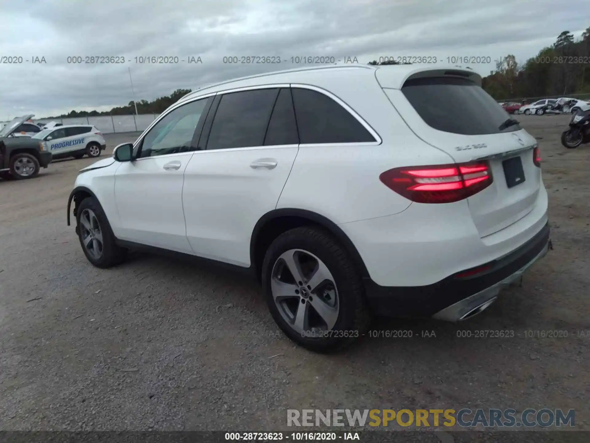 3 Photograph of a damaged car WDC0G4JBXKV168814 MERCEDES-BENZ GLC 2019