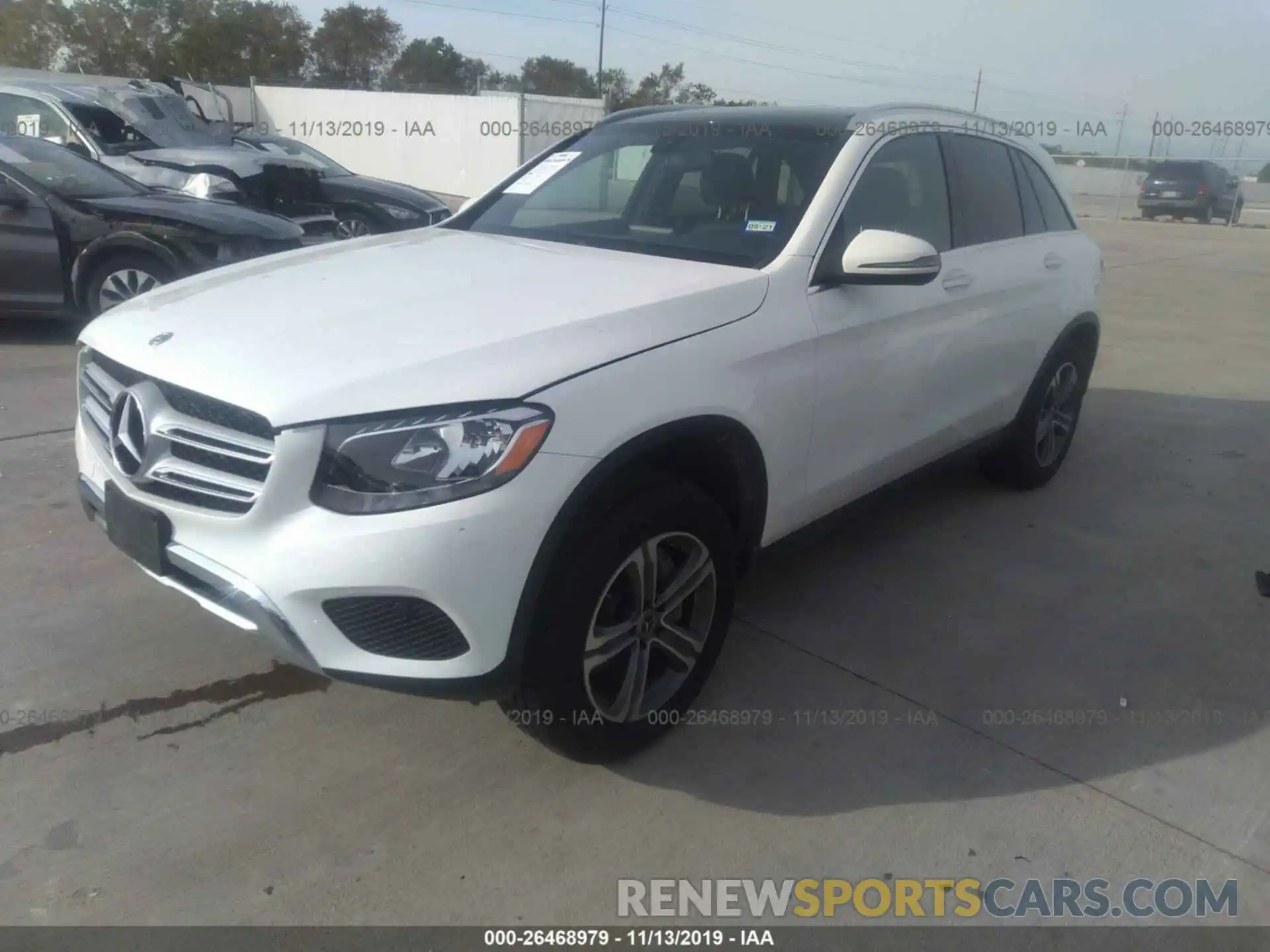 2 Photograph of a damaged car WDC0G4JBXKV173687 MERCEDES-BENZ GLC 2019