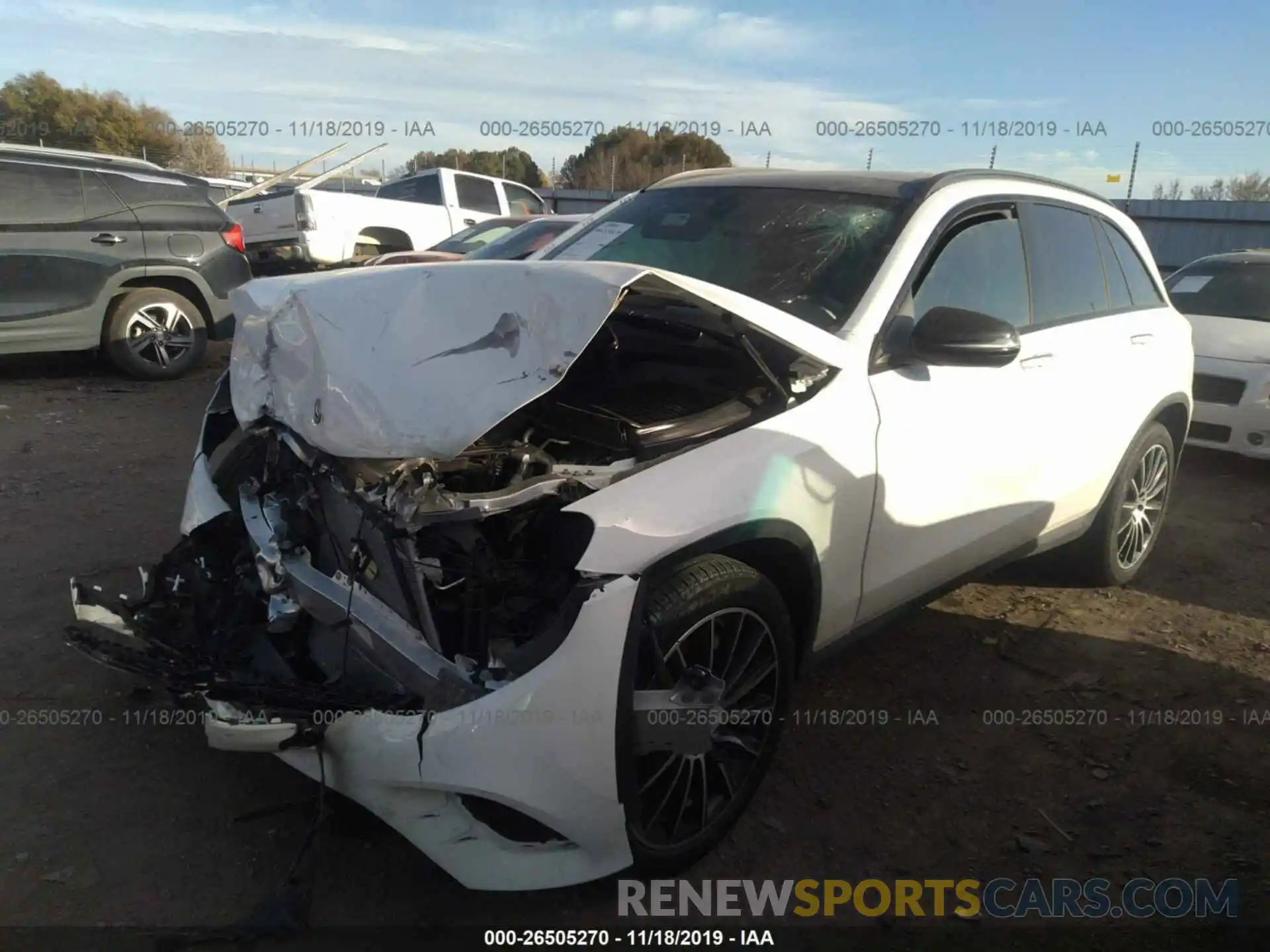 2 Photograph of a damaged car WDC0G4JBXKV178338 MERCEDES-BENZ GLC 2019